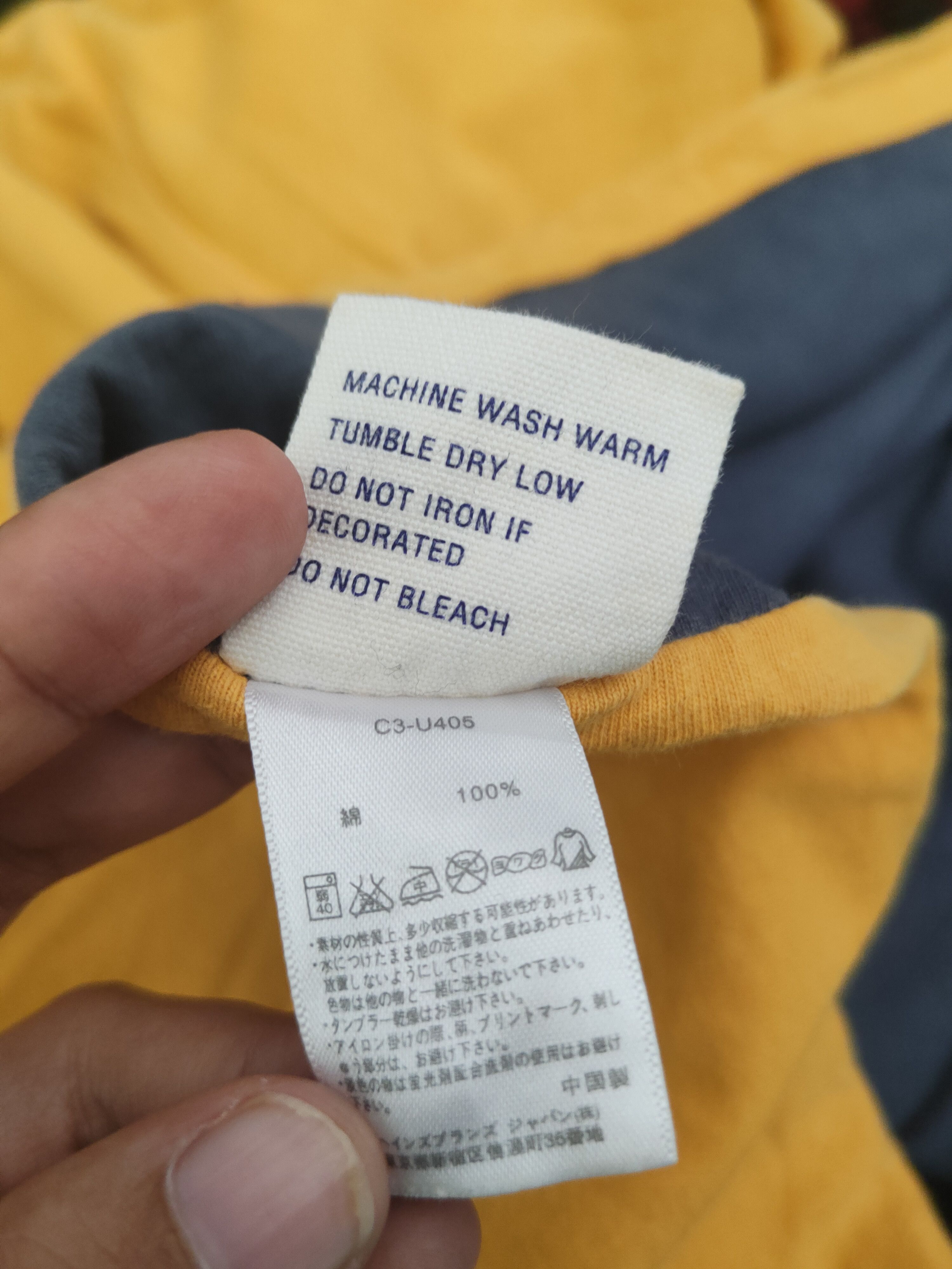 Champion DL Champion USNA reversable vintage Yellow shirt #781 Size US L / EU 52-54 / 3 - 12 Thumbnail