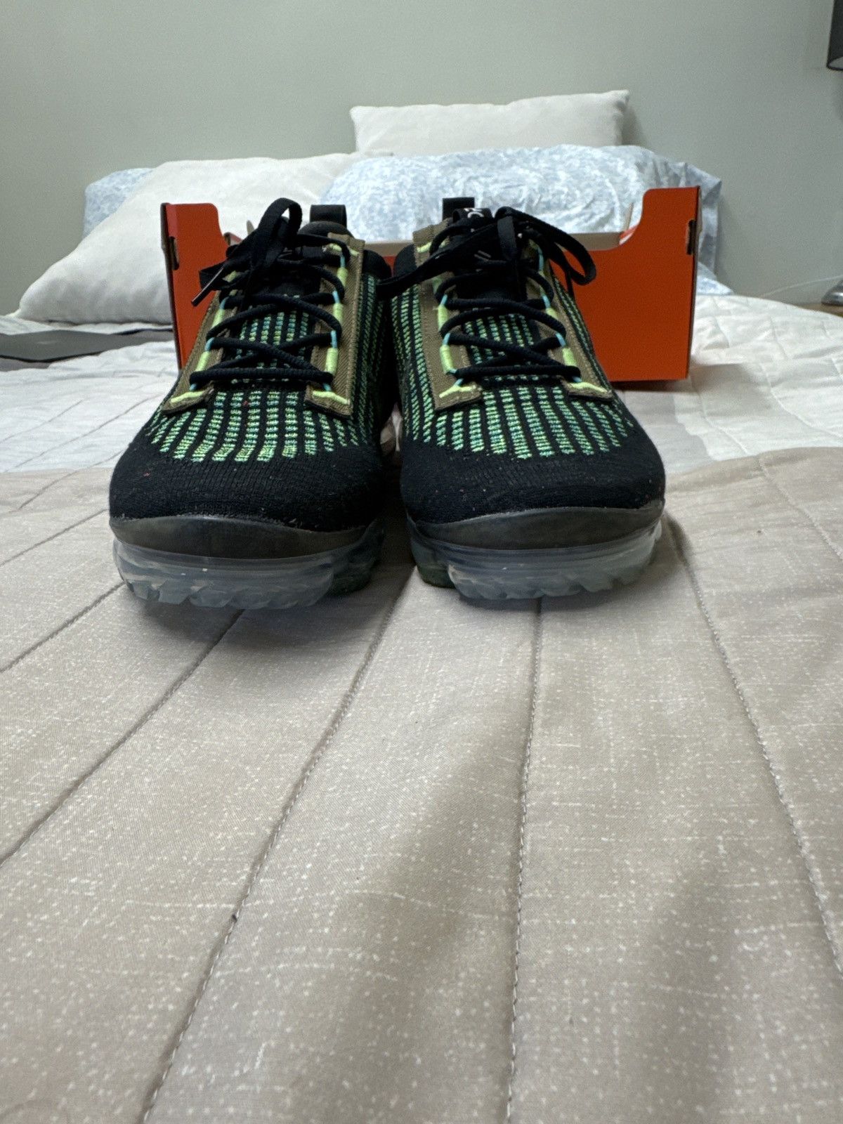 Nike Nike VAPORMAX FK 2021 chlorophyll flyknit Size US 9.5 / EU 42-43 - 4 Thumbnail