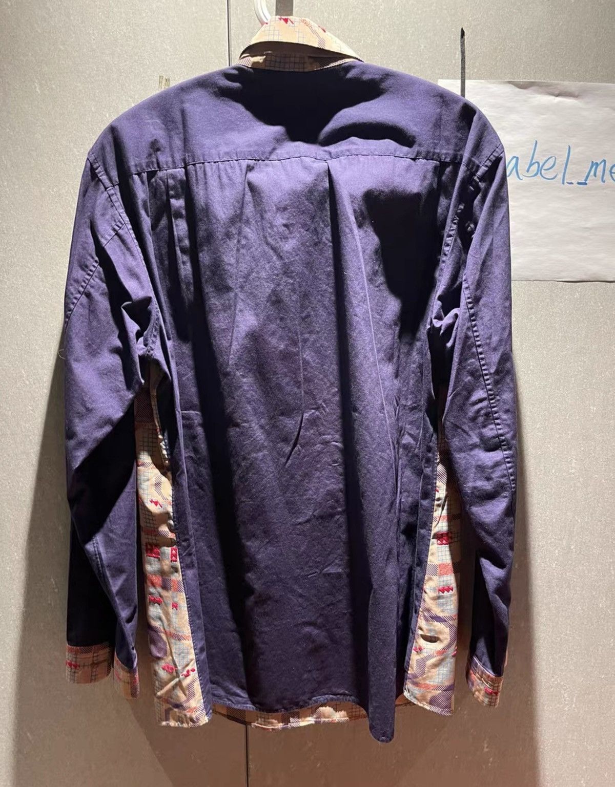 Issey Miyake ISSEY MIYAKE Embroidered Flocked Shirt (Sample Piece) Size US L / EU 52-54 / 3 - 4 Thumbnail