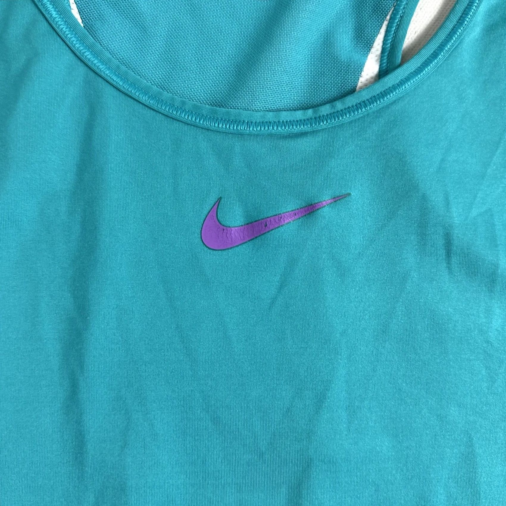 Nike Nike Pro Tank Top Womens Medium Blue Sleeveless Round Neck Logo Sportswear Nike Pro Tank Top Womens Medium Blue Sleeveless Round Neck Logo Size M / US 6-8 / IT 42-44 - 6 Thumbnail