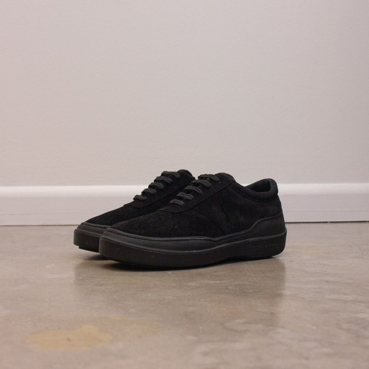 Louis Vuitton Louis Vuitton Leather & Suede Leather Shoes 9 Men's Black Size US 9 / EU 42 - 2 Thumbnail