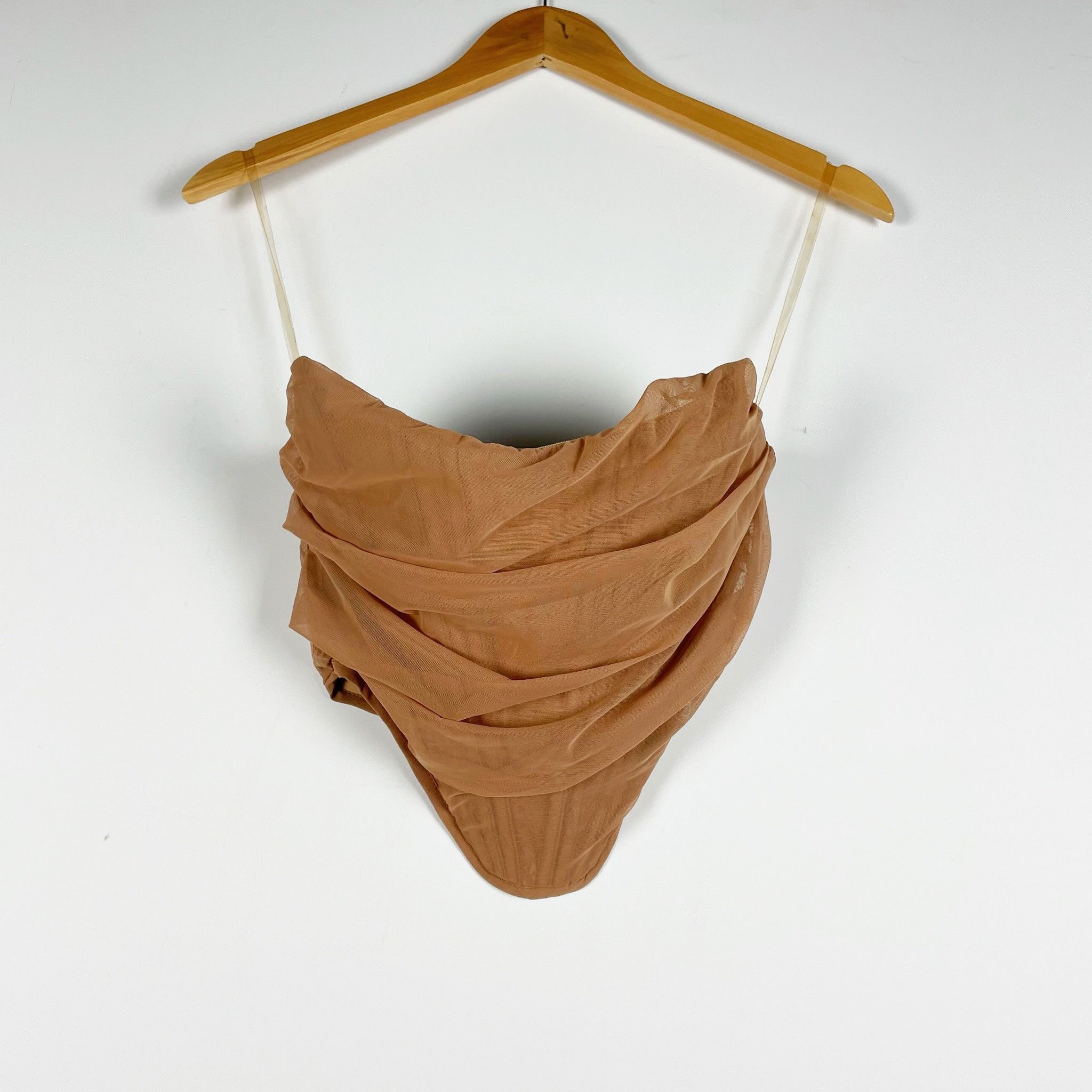 superdown Superdown Savannah Strapless Ruched Mesh Size S / US 4 / IT 40 - 1 Thumbnail