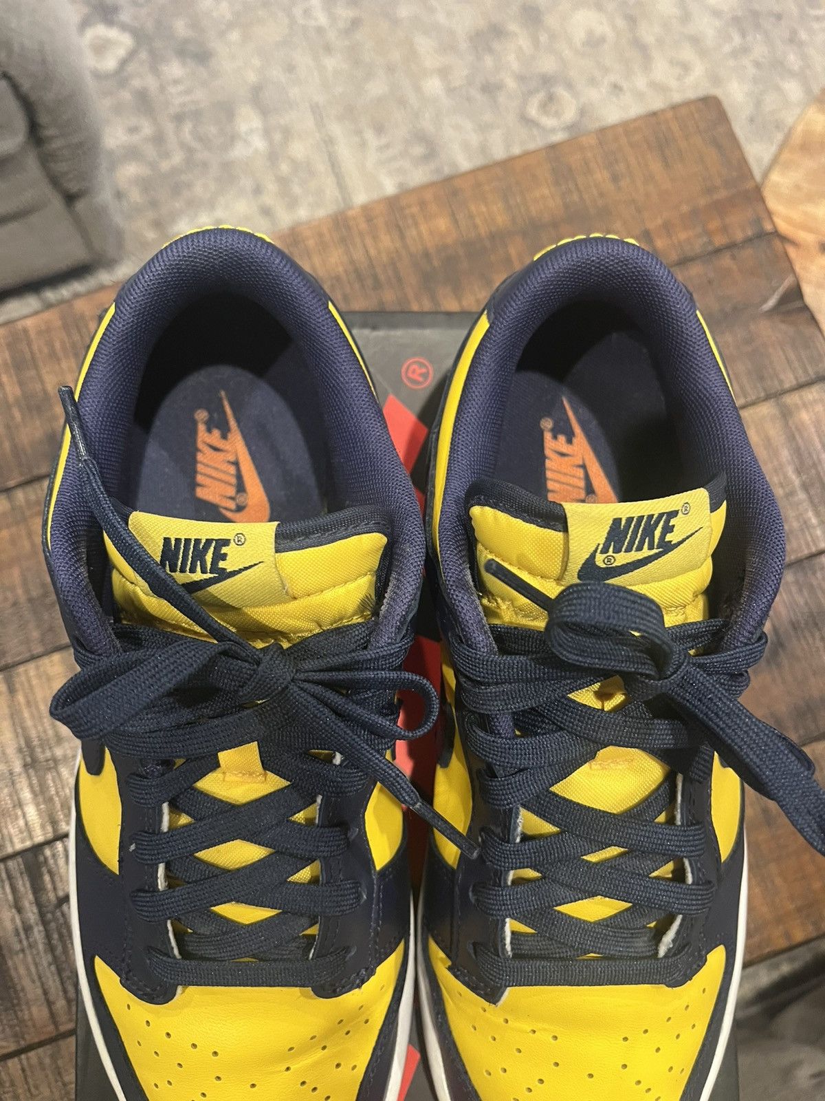 Nike Nike Dunk Low “Michigan” size 8 Size US 8 / EU 41 - 6 Thumbnail