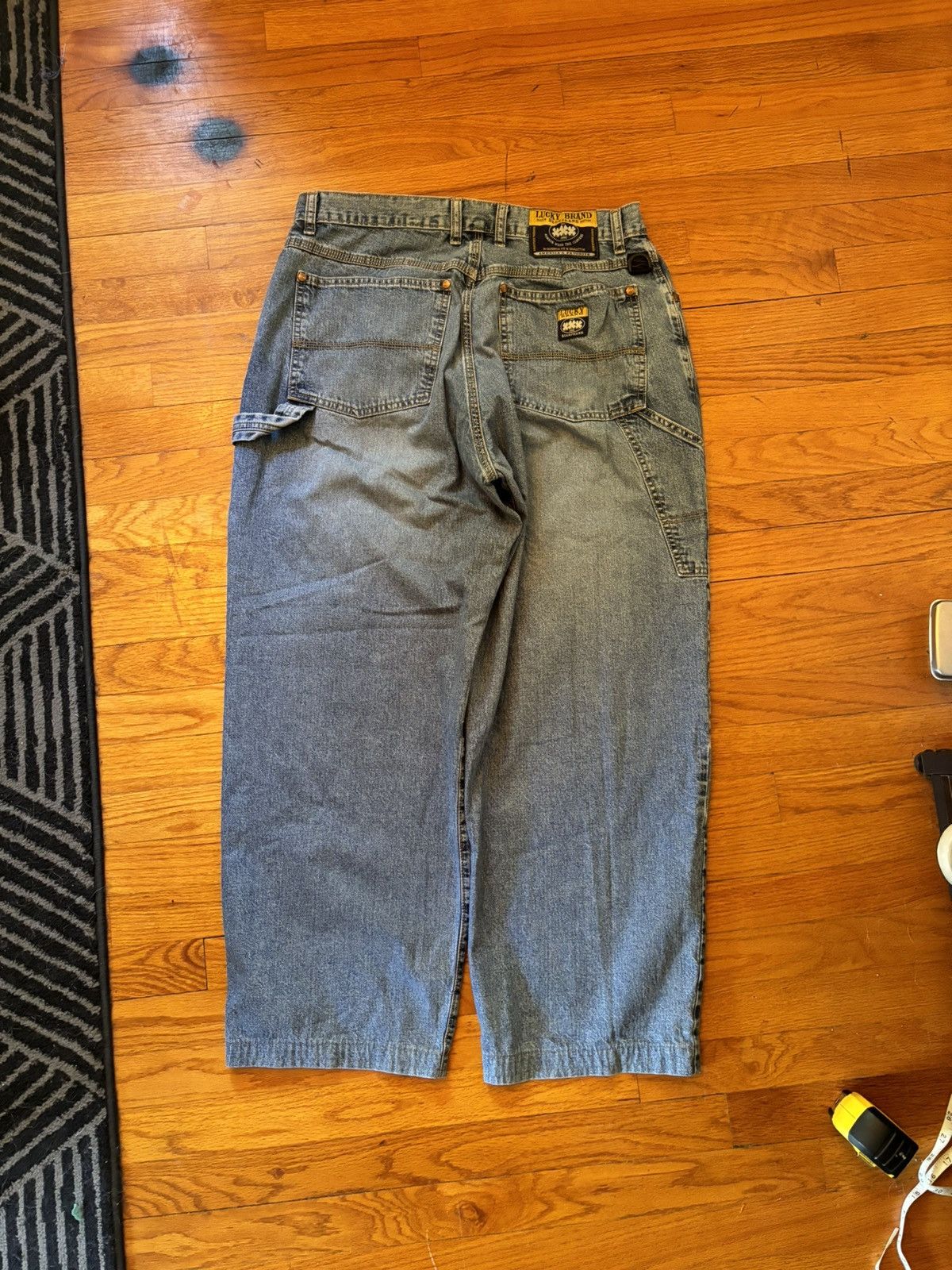 Japanese Brand × Lucky Brand × Vintage LUCKY BRAND MASSIVE DENIM Size US 36 / EU 52 - 4 Thumbnail