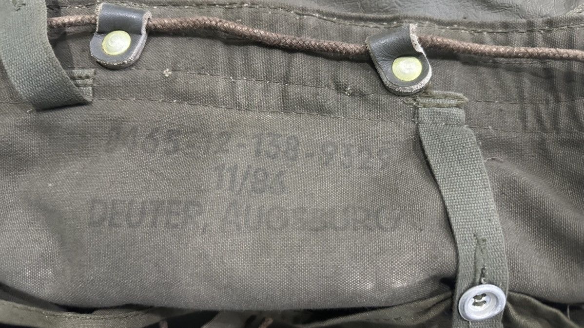 Army Of Me 🔥Rare🔥 1940s Deuter Augsburg Rucksack leather Backpack Size ONE SIZE - 8 Thumbnail