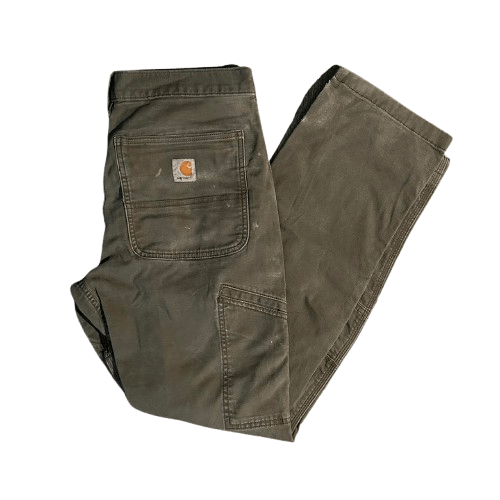 Carhartt Carhartt Double Knee Work Pants Men’s Size L 32 Olive Green Size US 32 / EU 48 - 1 Thumbnail