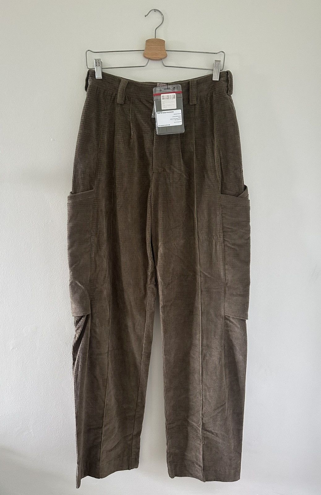 Kiko Kostadinov FW22 00132022 Xolo Pleated Trouser Deep Green