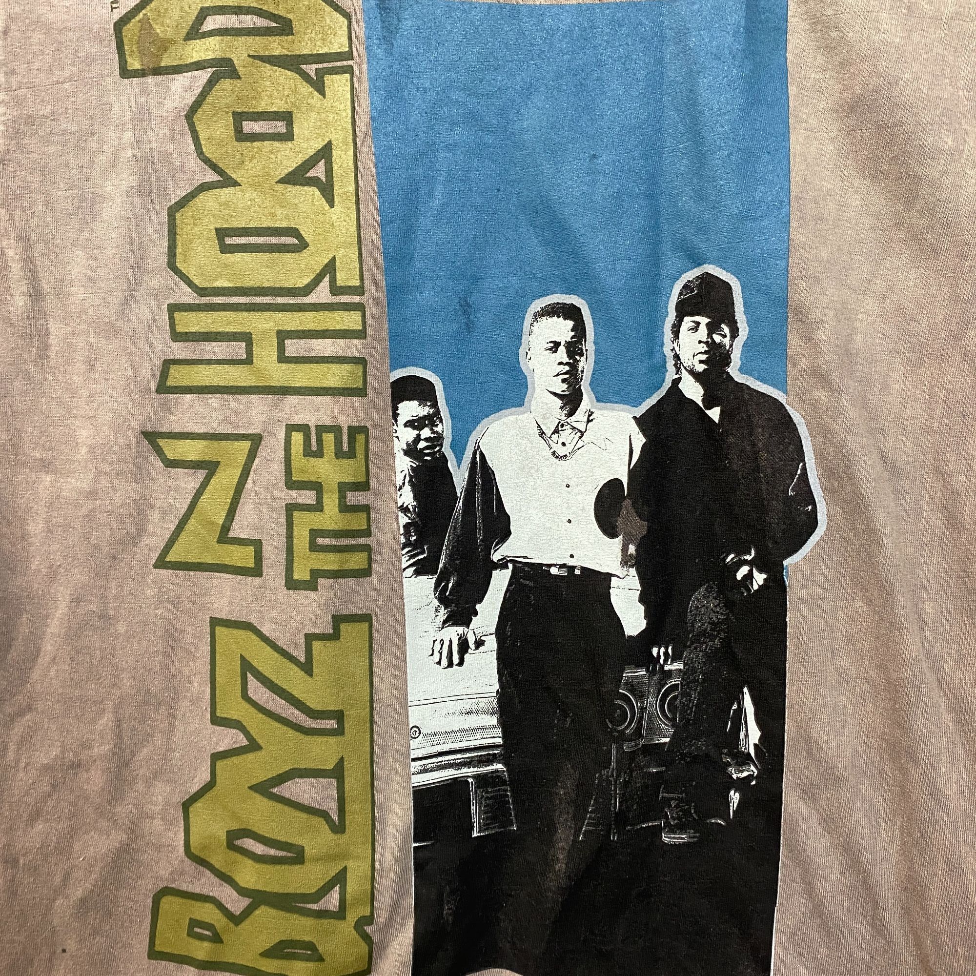 Rap Tees Boyz N the Hood Vintage Style Graphic T-Shirt Medium Size US M / EU 48-50 / 2 - 2 Thumbnail
