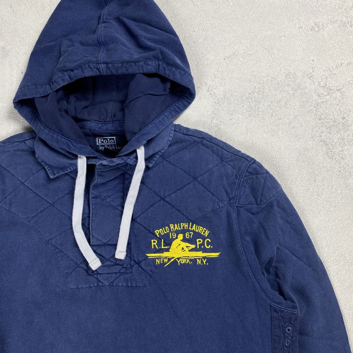 Polo Ralph Lauren Vintage Polo Ralph Lauren Embroidered Logo Rugby Hoodie Size US XS / EU 42 / 0 - 15 Thumbnail