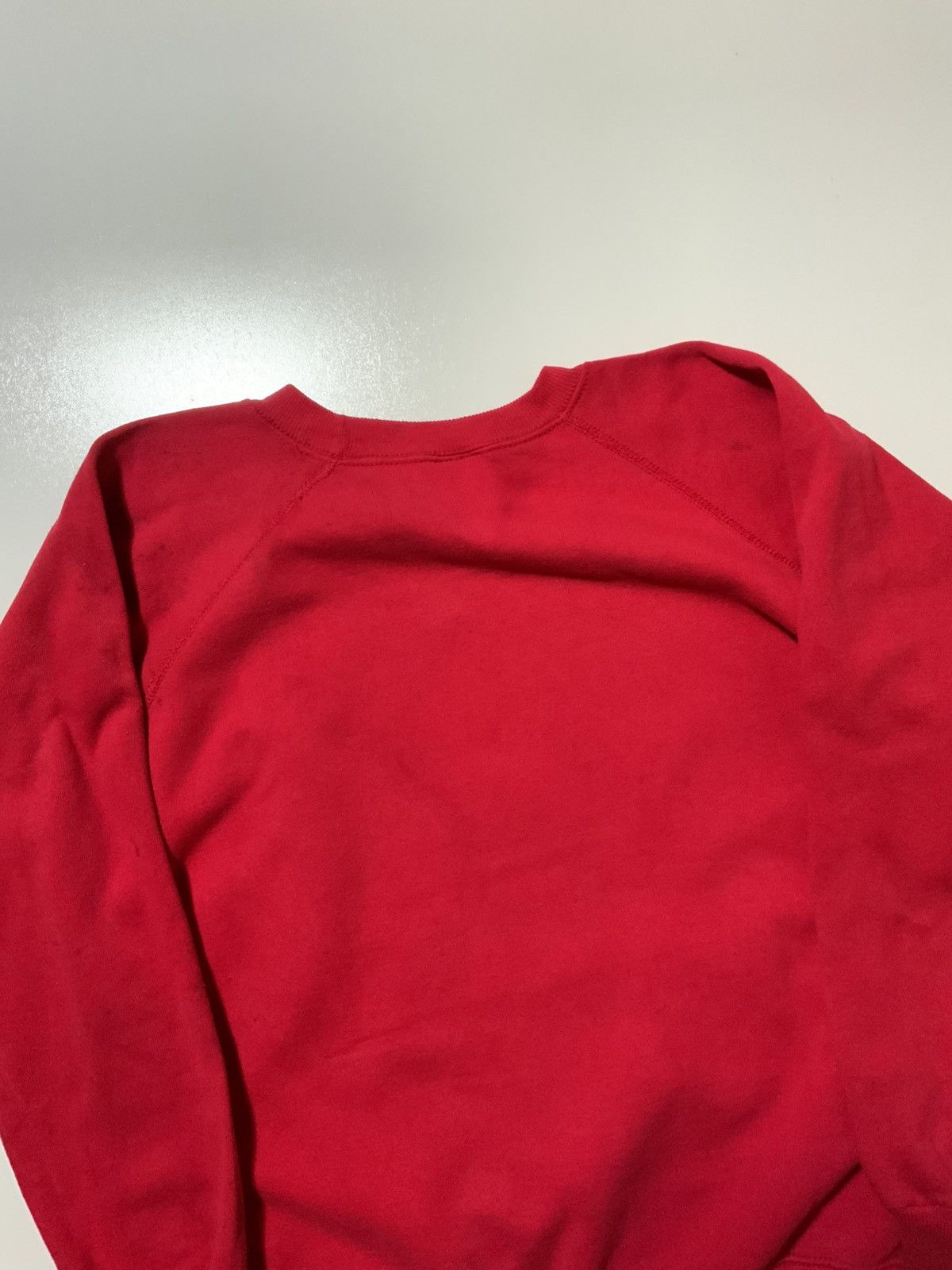 Vintage Vintage Hanes Made In USA 50/50 Blank Crewneck Sweatshirt Size US XL / EU 56 / 4 - 4 Thumbnail