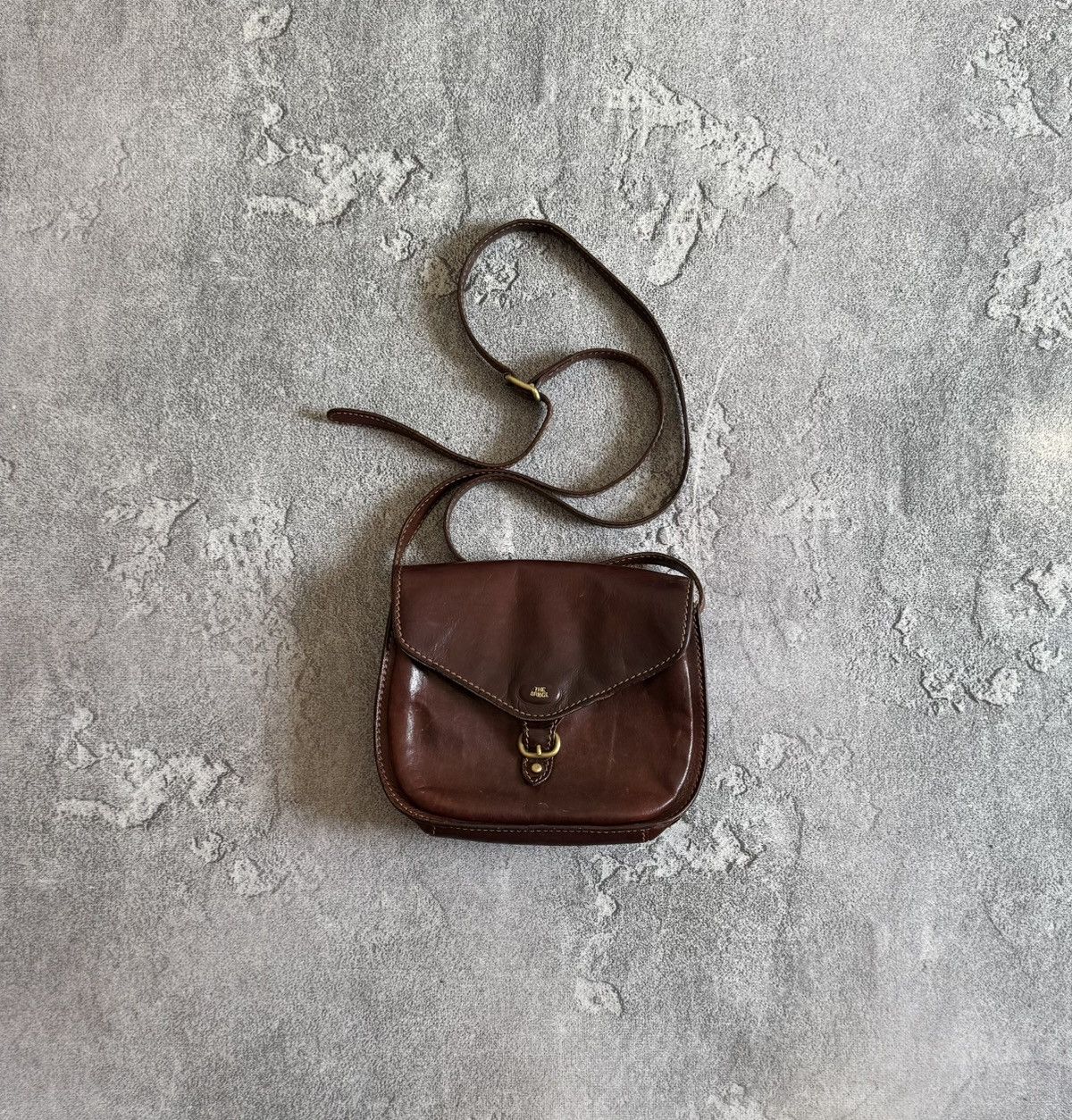 Leather The Bridge brown vintage leather bag 💼 shoulder Size ONE SIZE - 1 Thumbnail