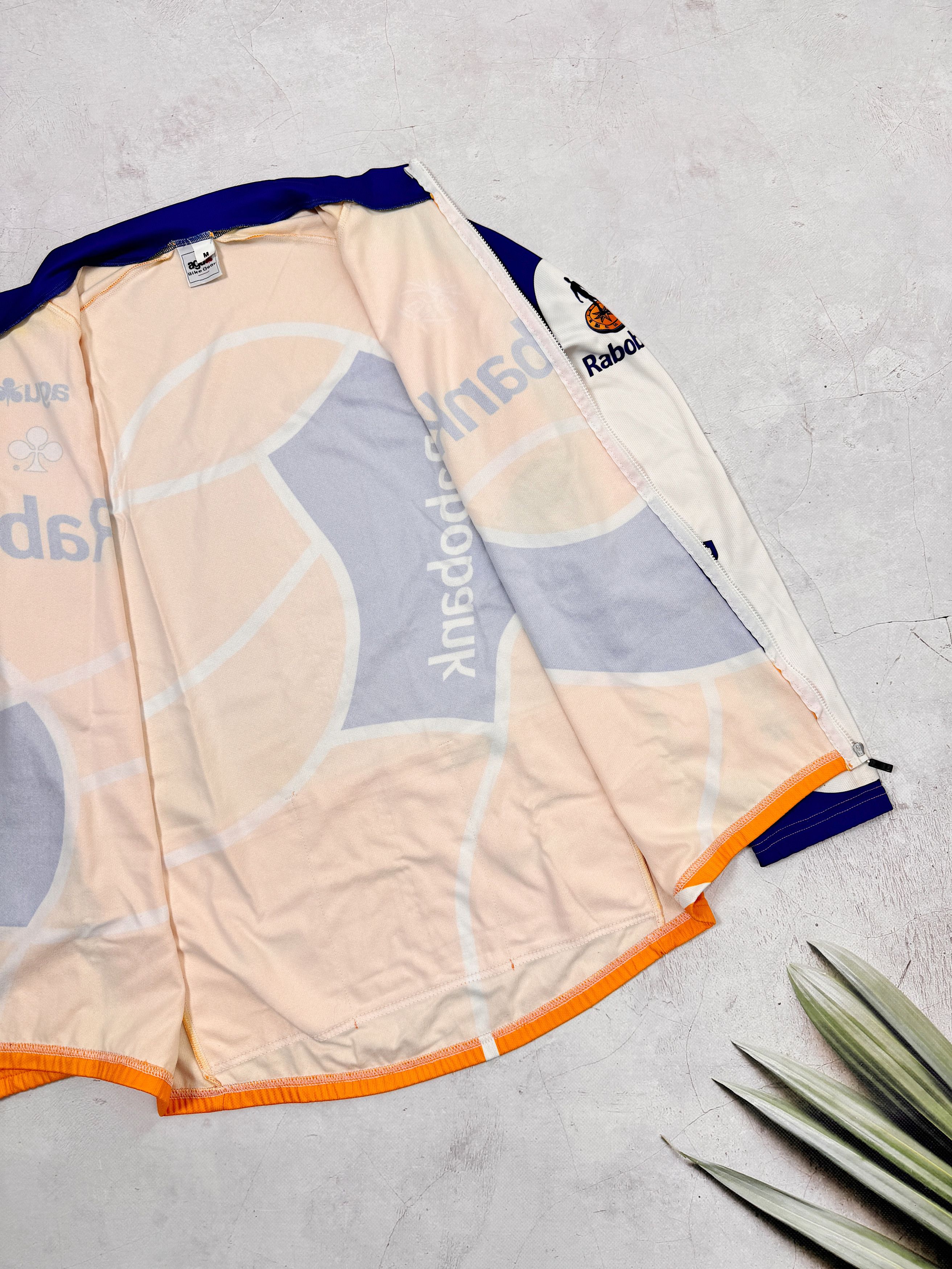 Vintage Agu Rabobank Warm Cycling Jersey Uci Pro Tour LS Size US M / EU 48-50 / 2 - 9 Thumbnail