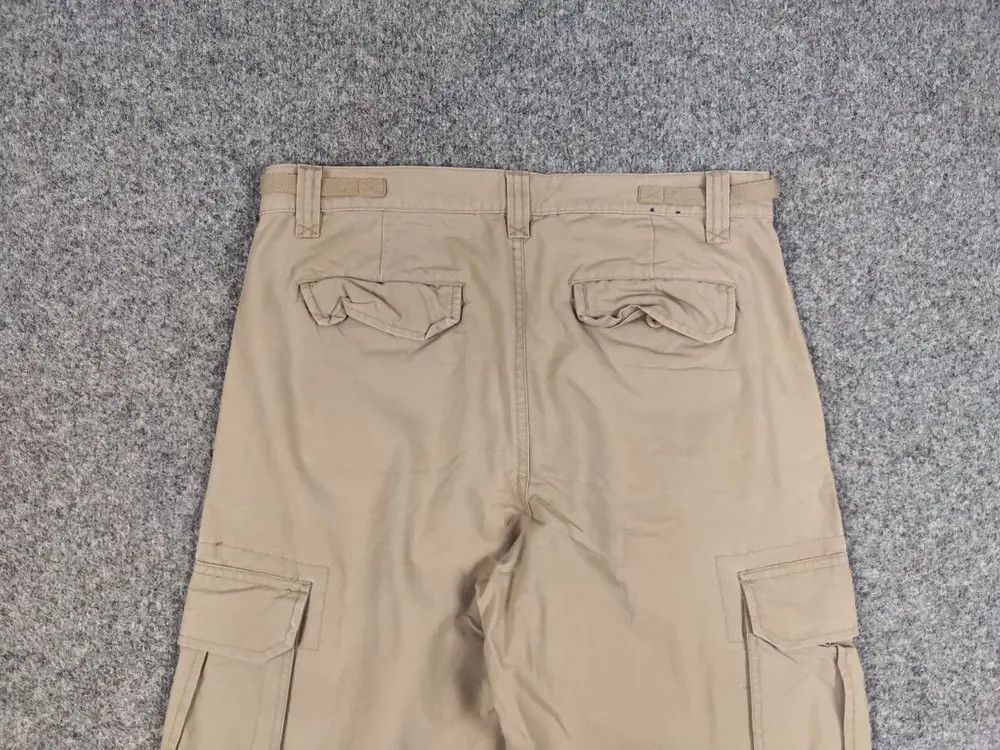 Japanese Brand Vintage 90's Military Ripstop Japan Beige Cargo Pants Size US 32 / EU 48 - 5 Thumbnail