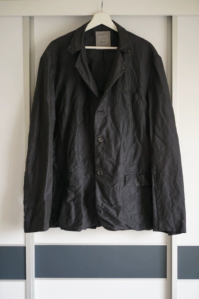 Yohji Yamamoto Yohji Yamamoto 01ss mohair pleated double suit-2505 Size US M / EU 48-50 / 2 - 2 Thumbnail