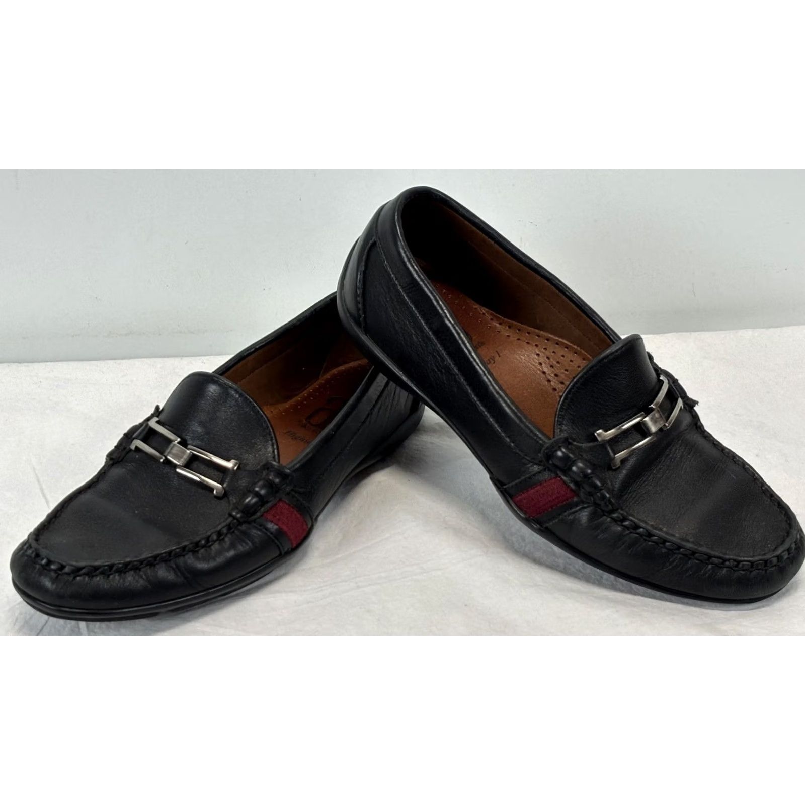 Allen Edmonds ALLEN EDMONDS Highway 1 Casual Horsebit Driving Loafers Black Leather 7.5 EE Men Shoes Size US 8 / EU 41 - 2 Thumbnail
