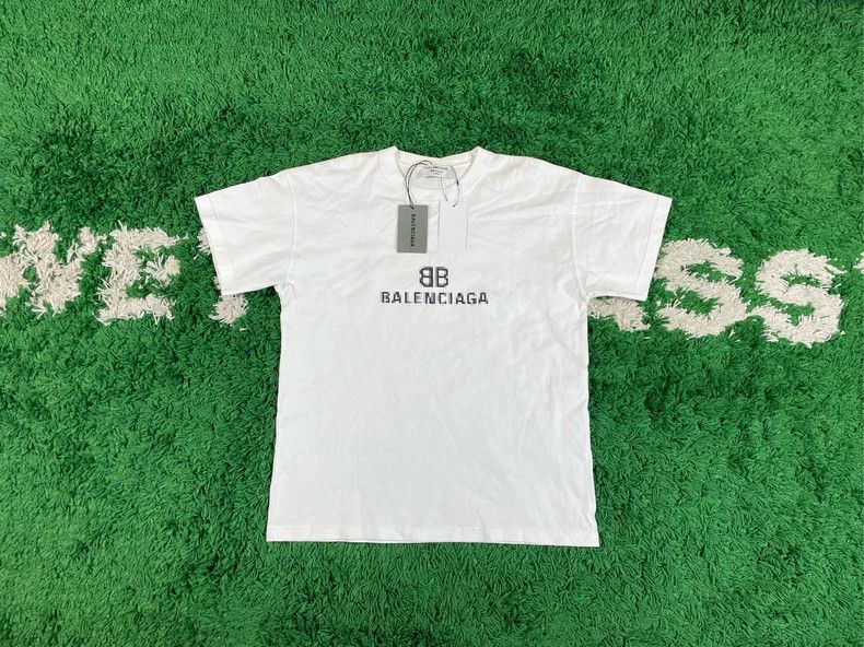 Balenciaga Balenciaga Double B Mosaic Short Sleeve Size US M / EU 48-50 / 2 - 1 Thumbnail