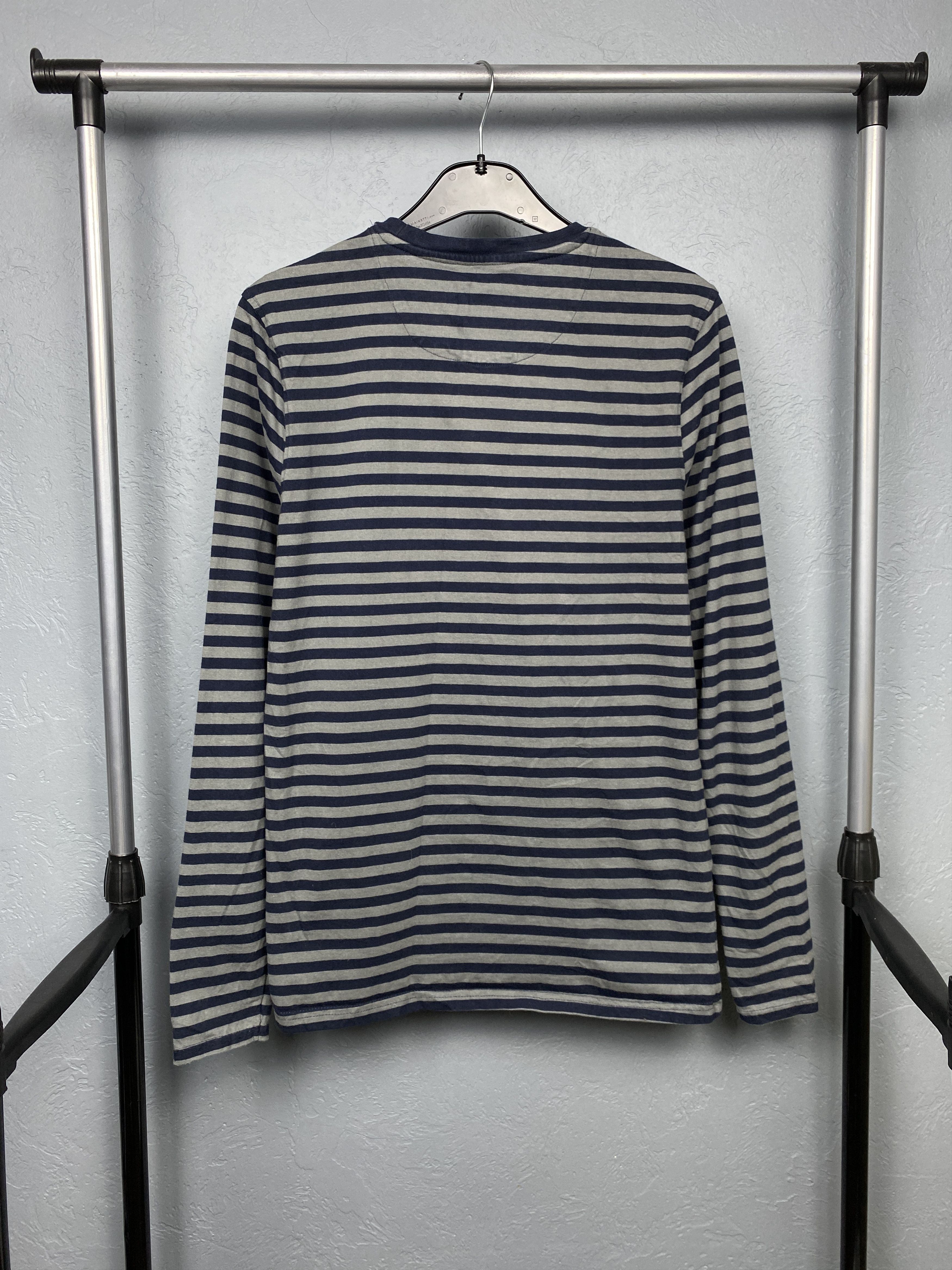 Folk Folk Vintage Mens Striped Long Sleeve T-Shirt Size US S / EU 44-46 / 1 - 6 Thumbnail