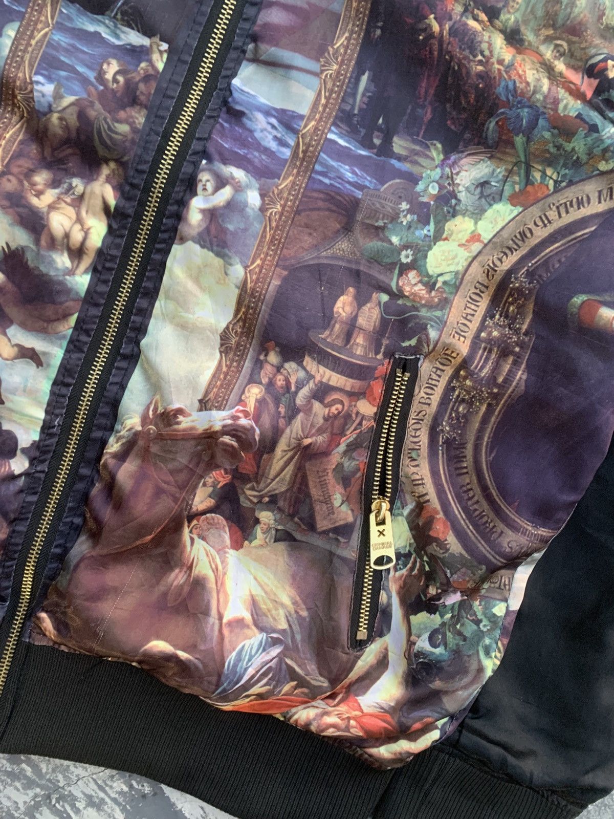 Criminal Damage Criminal Damage London Renaissance Art Bomber Jacket Size US L / EU 52-54 / 3 - 4 Thumbnail