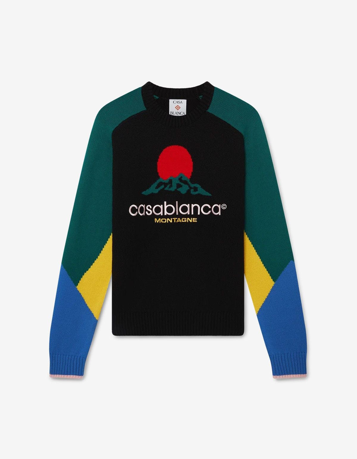 Casablanca Casablanca Multicolour Merino Montagne Jumper Size US L / EU 52-54 / 3 - 1 Thumbnail