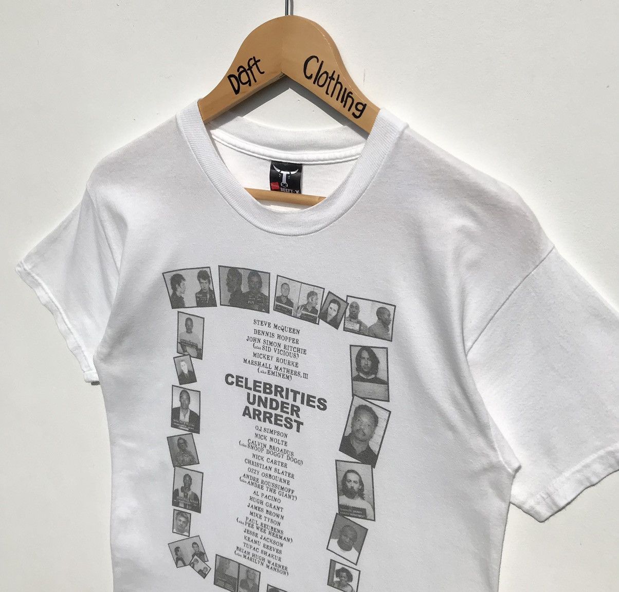 Vintage Vintage Celebrities Under Arrest Shirt Size US S / EU 44-46 / 1 - 7 Thumbnail