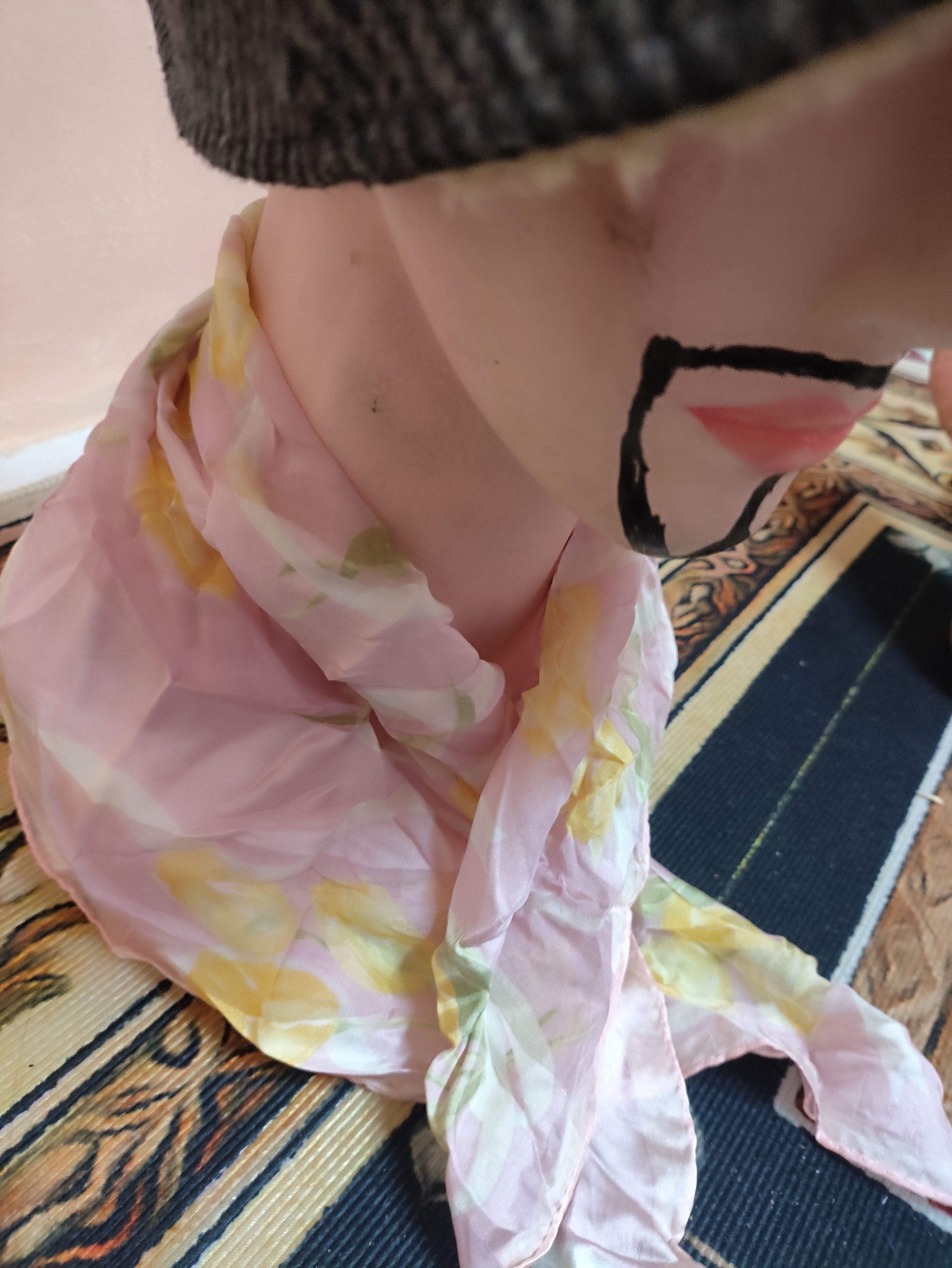 Pierre Cardin × Vintage Pierre Cardin Art Scarves Neckerchief Vintage Size ONE SIZE - 2 Thumbnail