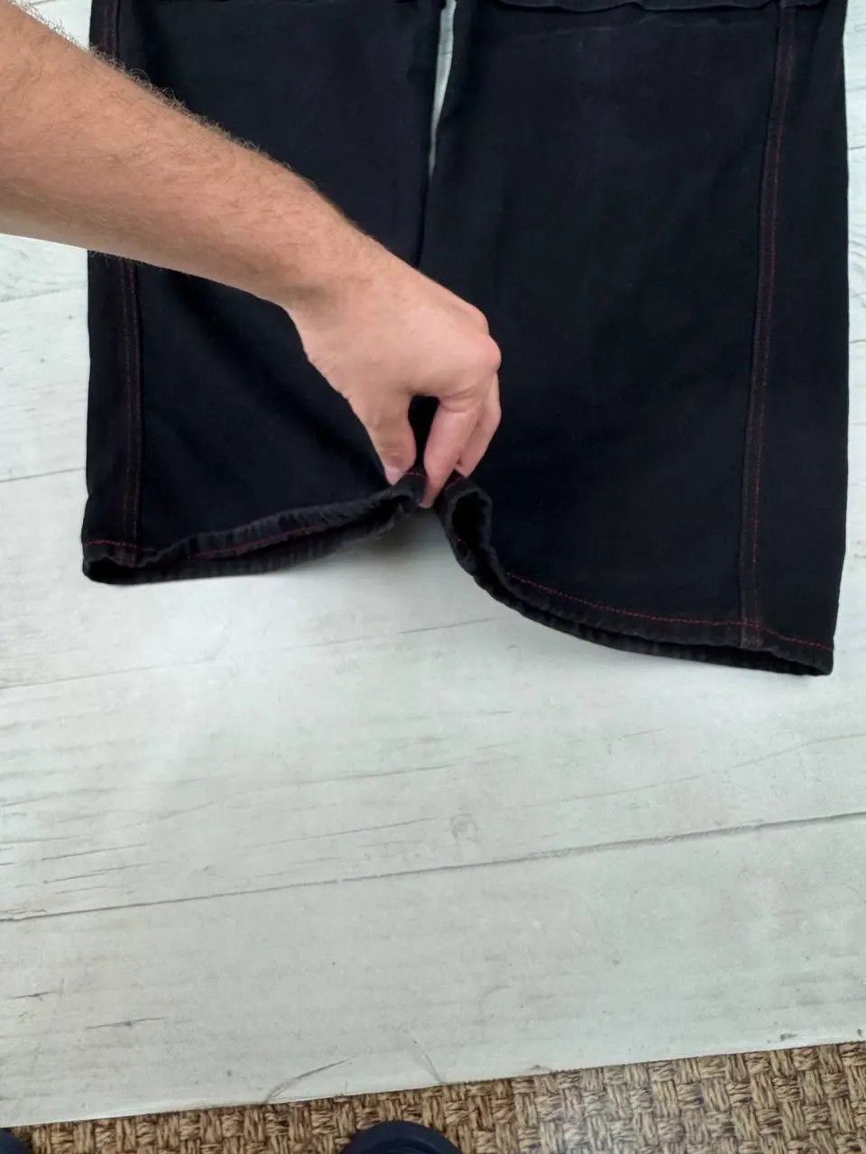 Vintage Romwe Skull Baggy Pants Y2K Size US 32 / EU 48 - 4 Thumbnail