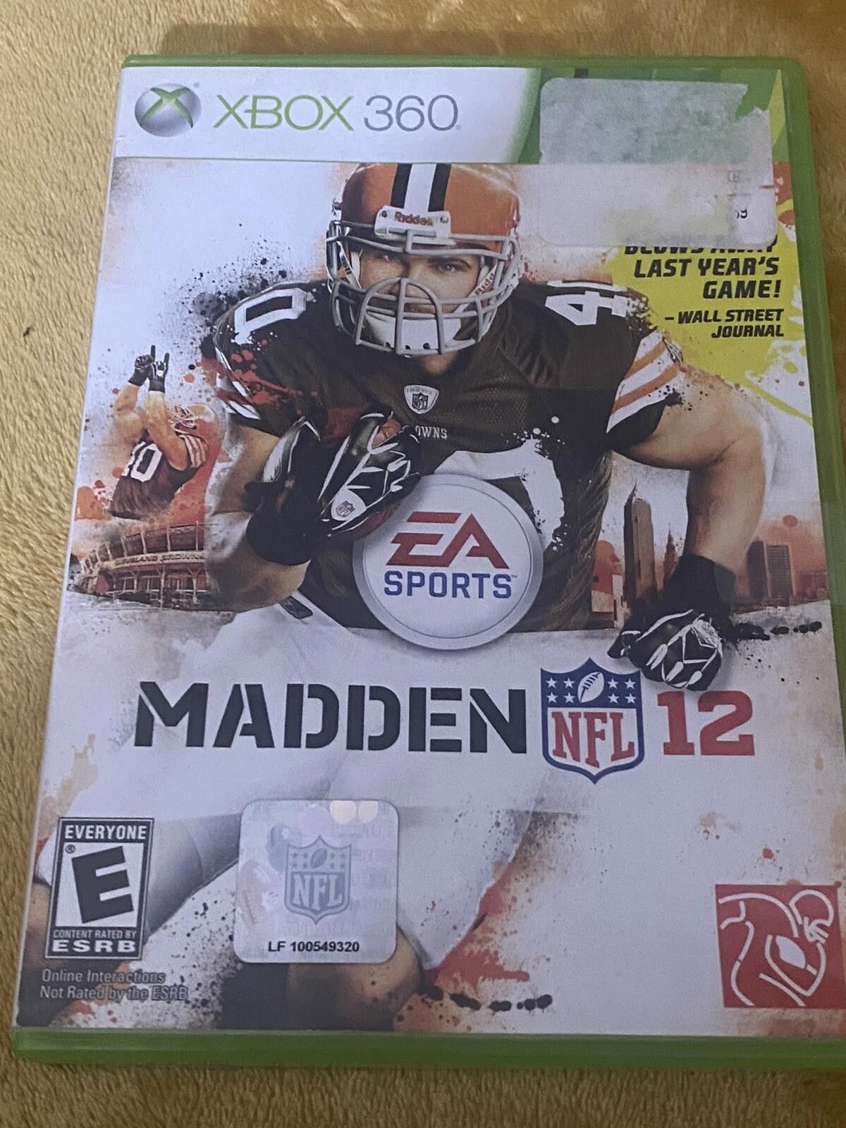 Other Madden NFL 12 (Microsoft Xbox 360, 2011) Tested Size ONE SIZE - 2 Thumbnail