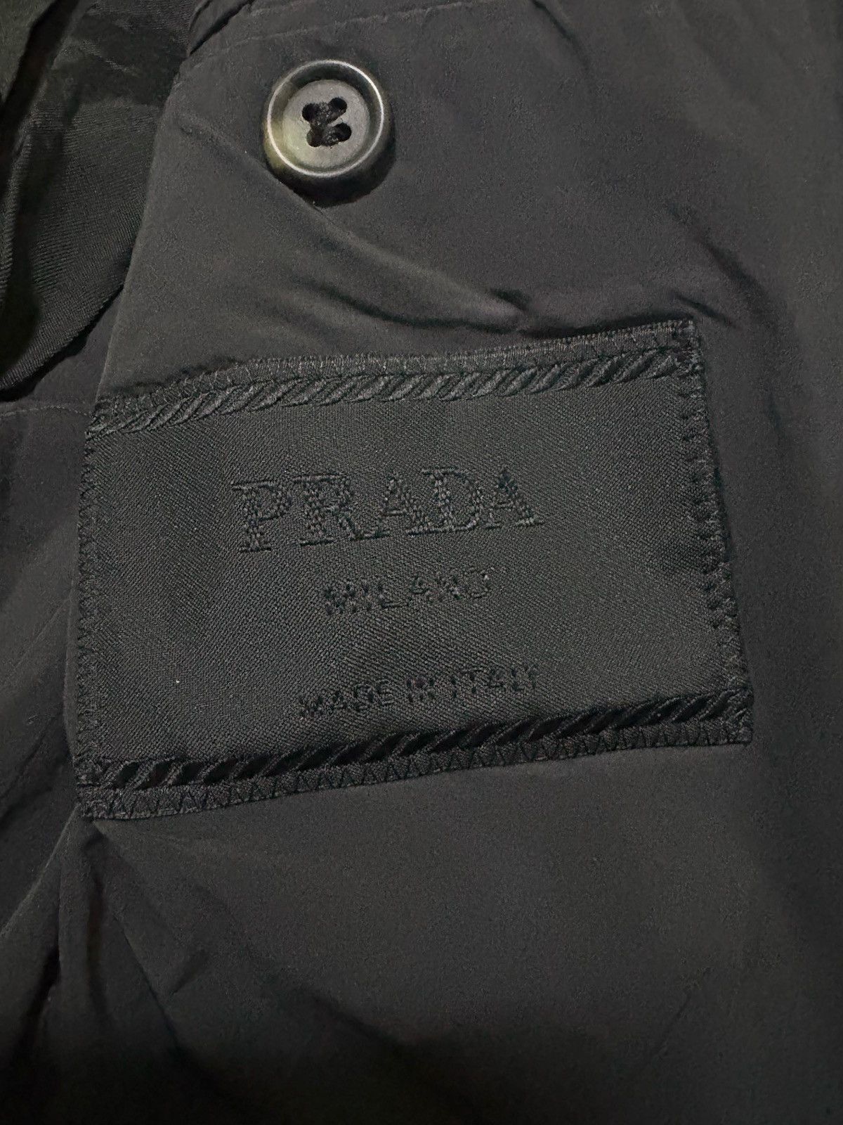 Prada Prada Luxury Suit Jacket Nice Design Size 48R - 11 Thumbnail