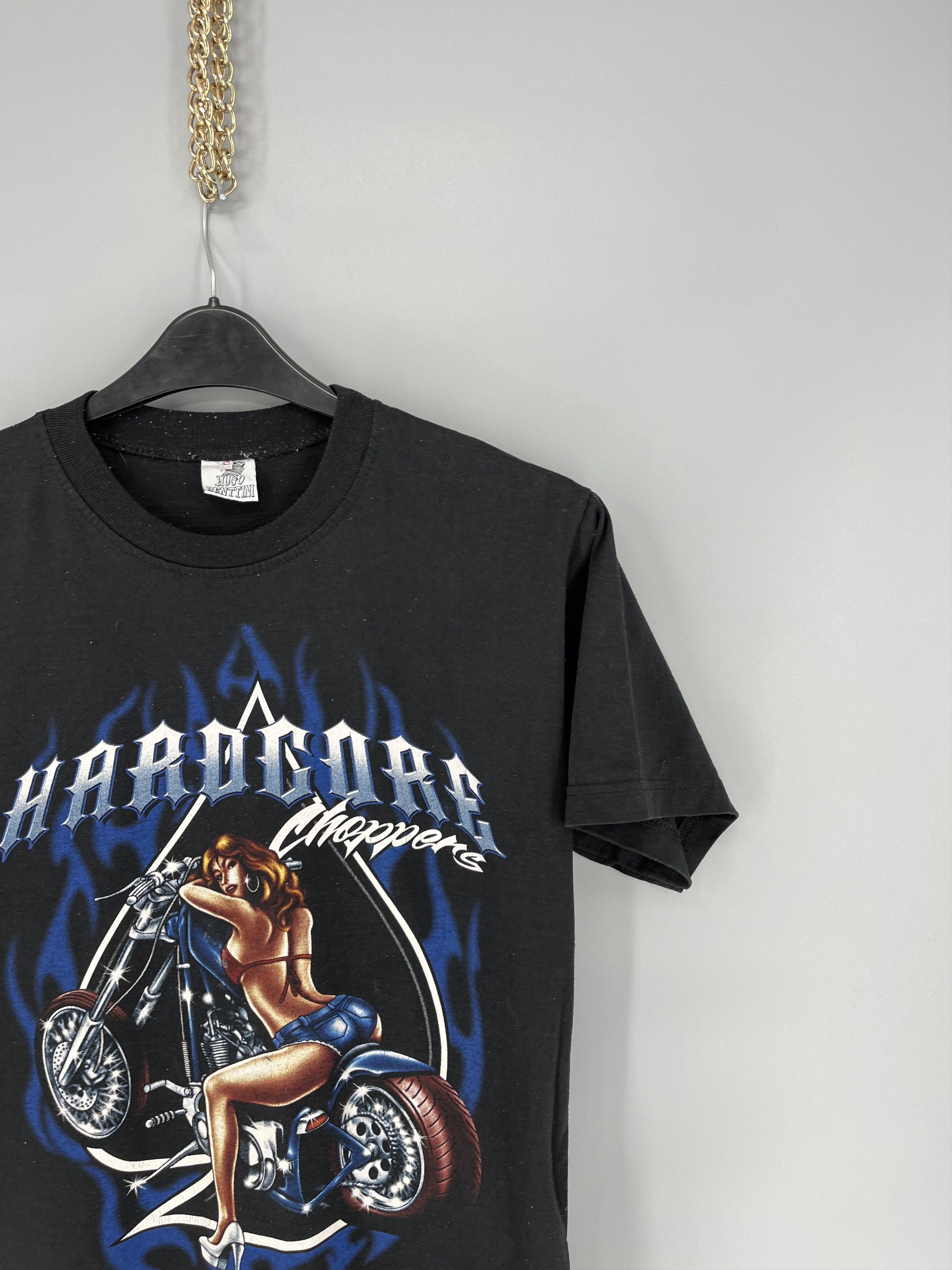 Band Tees Vintage 90s Hardcore Choppers Inc Motorcycle Tee Size US S / EU 44-46 / 1 - 5 Thumbnail