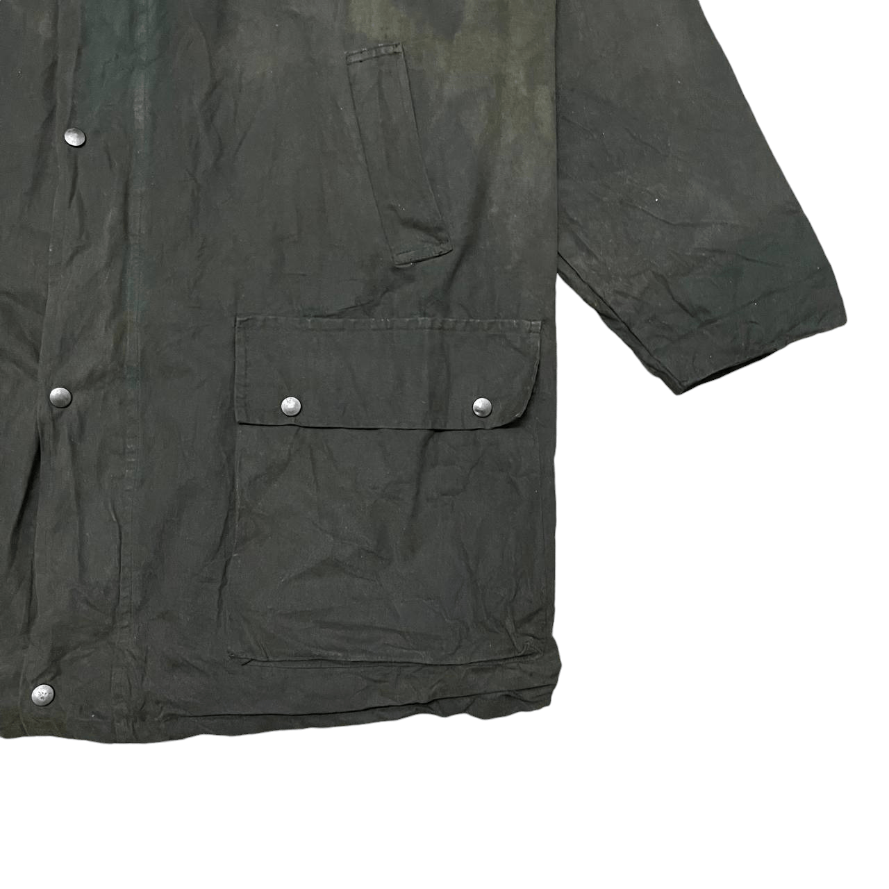 Barbour Vintage Lairds Waxed Jacket Made in England Size US L / EU 52-54 / 3 - 5 Thumbnail