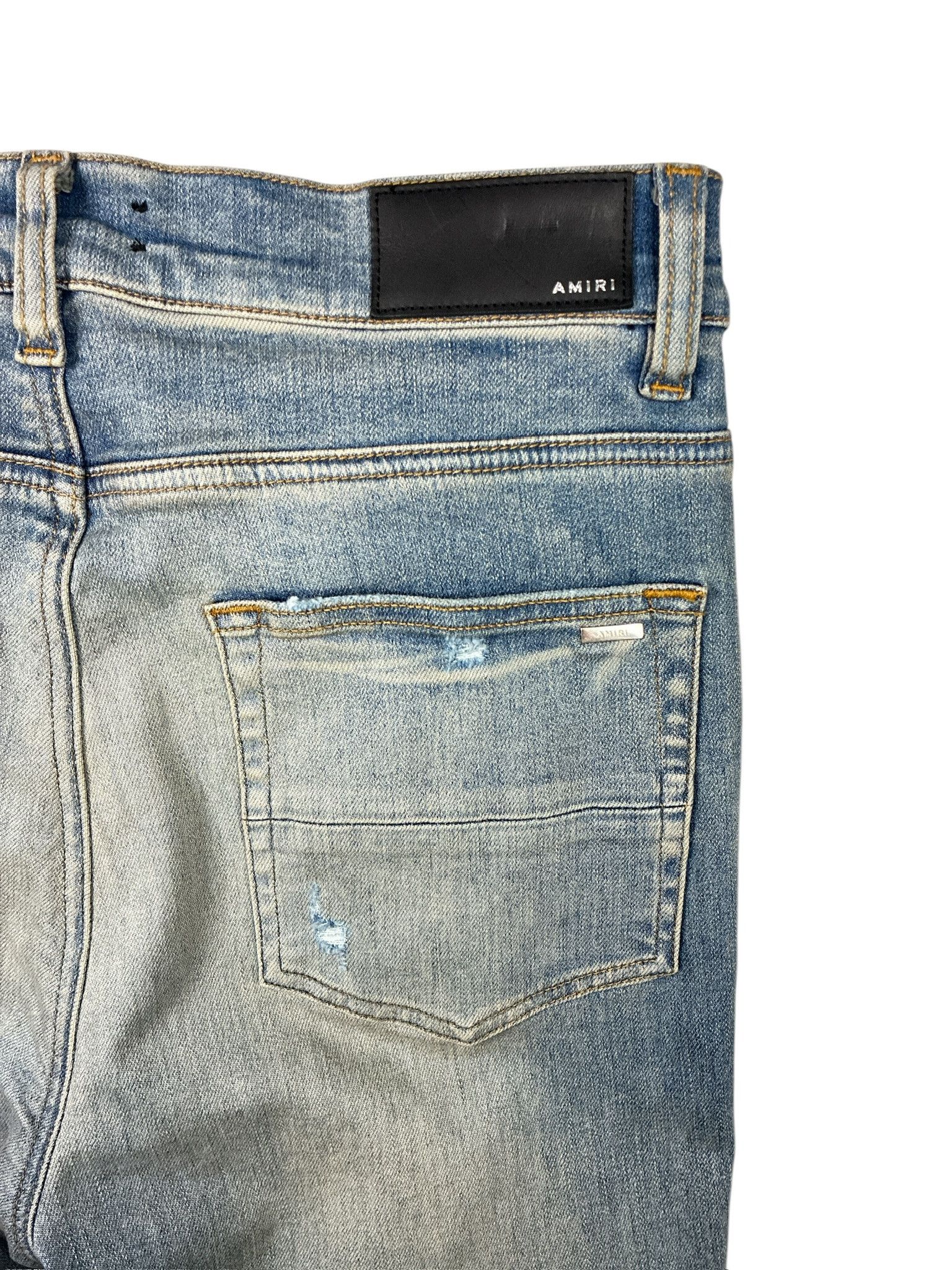 Amiri AMIRI BLUE BOOTCUT JEANS Size 30" / US 8 / IT 44 - 7 Thumbnail