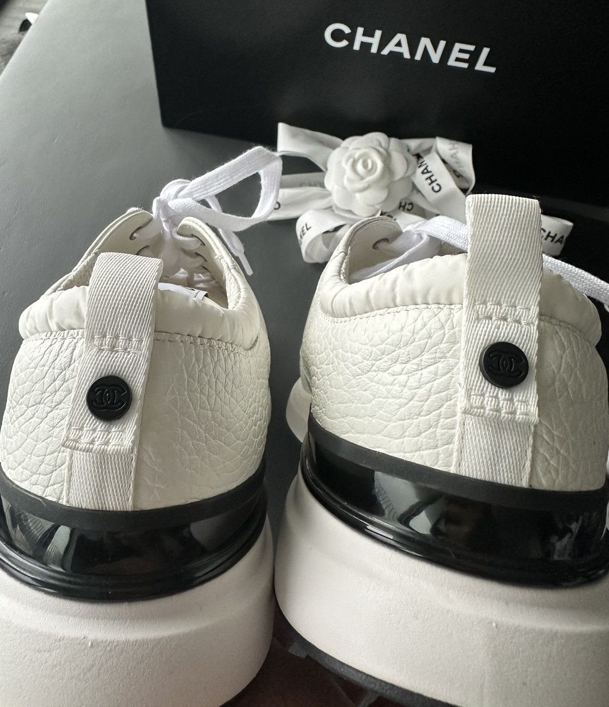 Chanel Super Rare Limited Edition Chanel Logo Men’s Sneaker Size US 11 / EU 44 - 23 Thumbnail