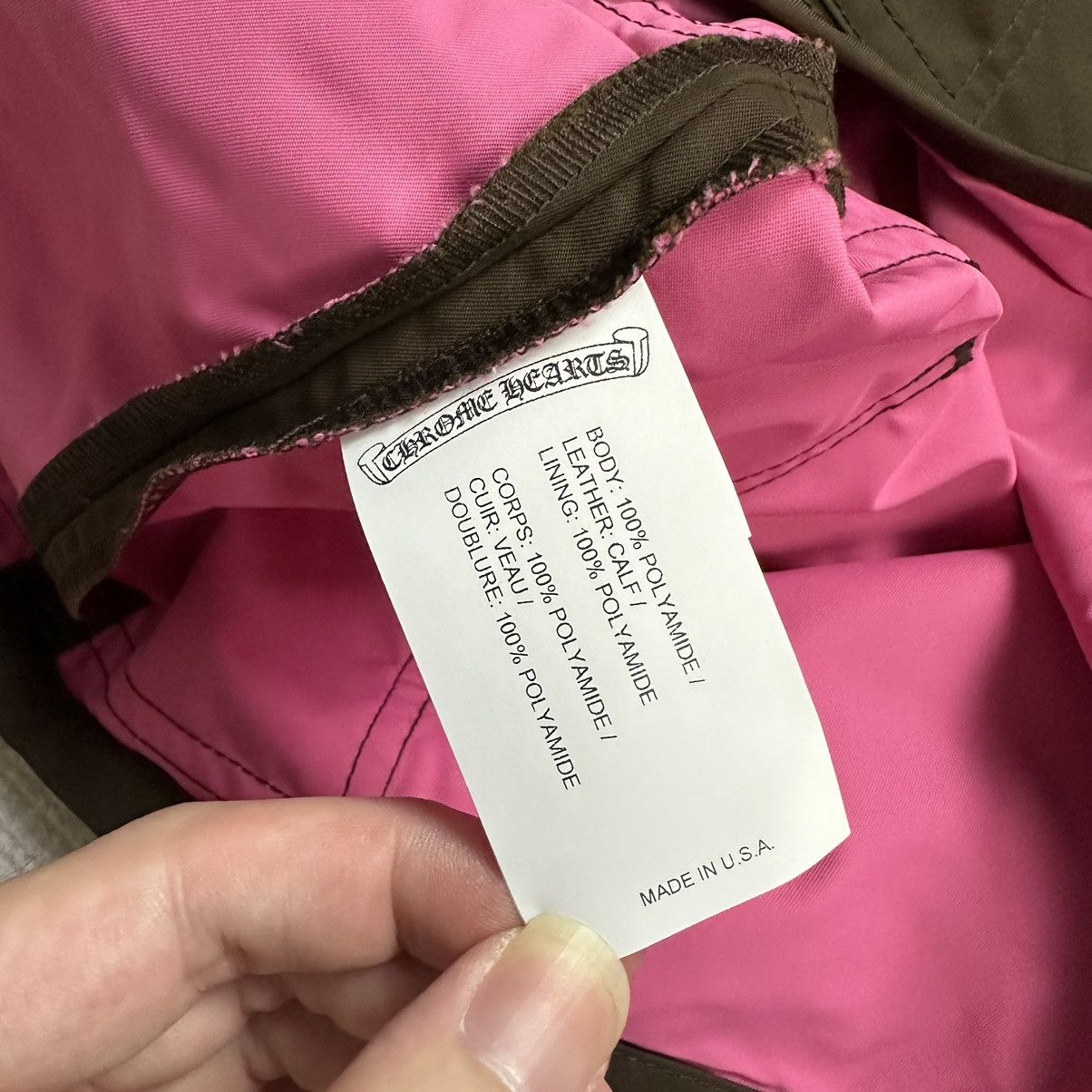 Chrome Hearts Chrome Hearts Brown Skirt with Pink Patch Size 28" / US 6 / IT 42 - 9 Thumbnail