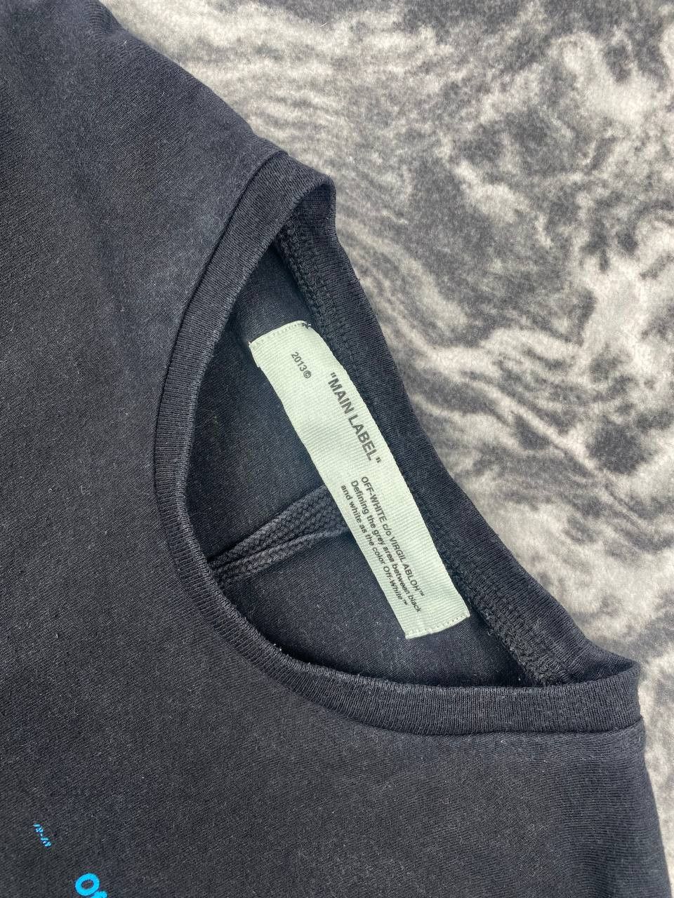 Off-White Off White Diagonal Gradient Long Sleeve Big Logo Men Size US L / EU 52-54 / 3 - 4 Thumbnail
