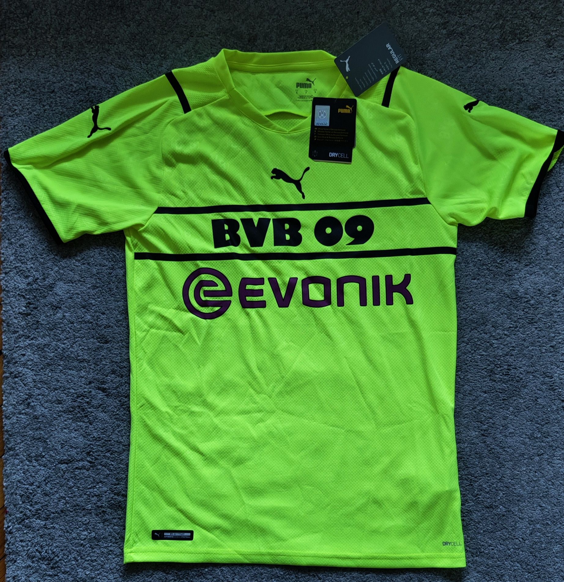 Puma orussia Dortmund bvb09 cup 2021 jersey football puma Size US S / EU 44-46 / 1 - 1 Thumbnail