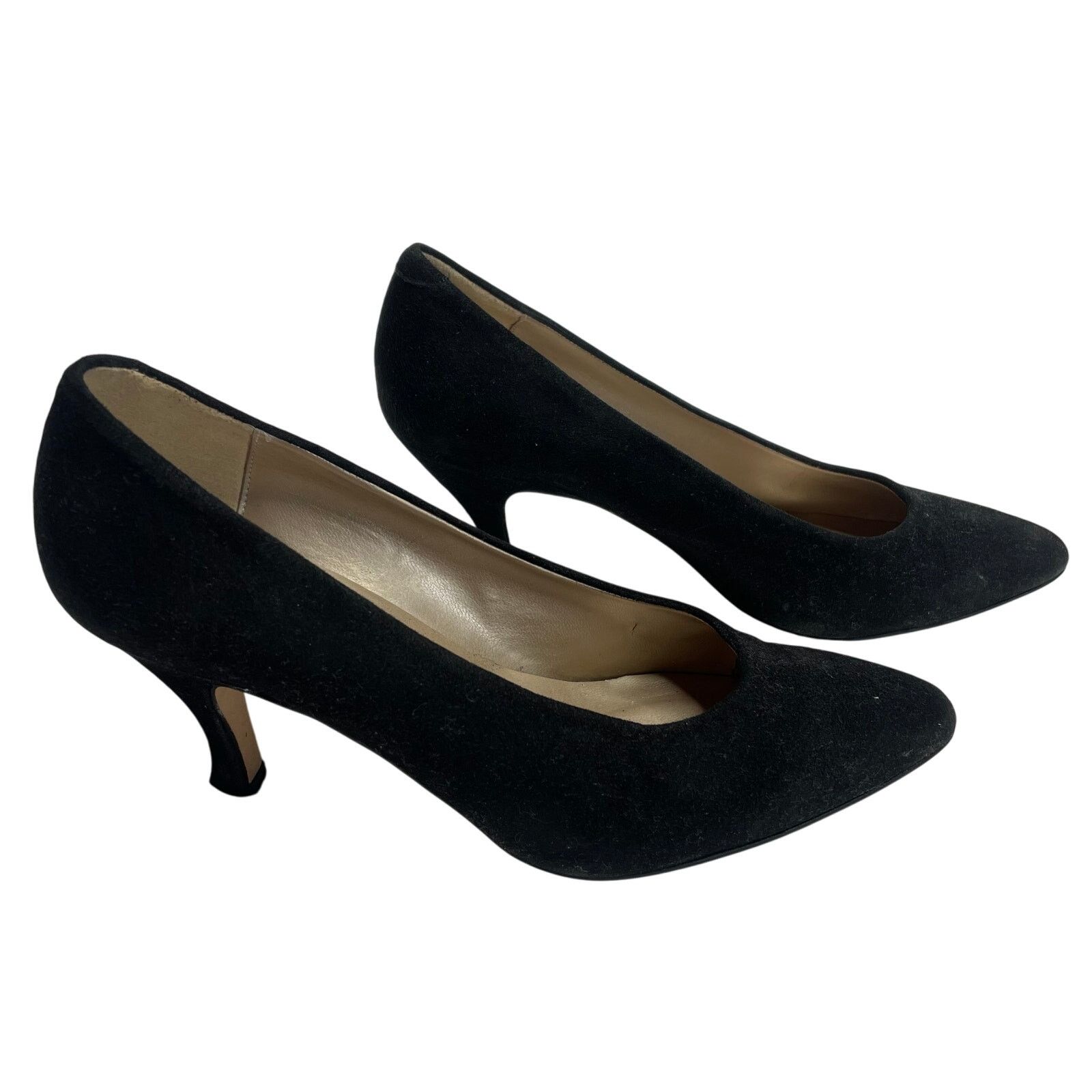 Other Bandolino Black Suede Heels Size US 6.5 / IT 36.5 - 1 Thumbnail