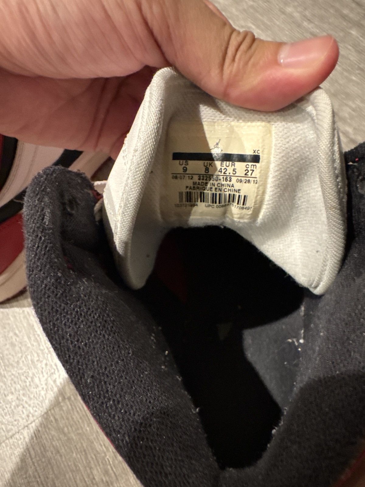 Nike Jordan 1 Chicago size 9 Size US 9 / EU 42 - 4 Thumbnail