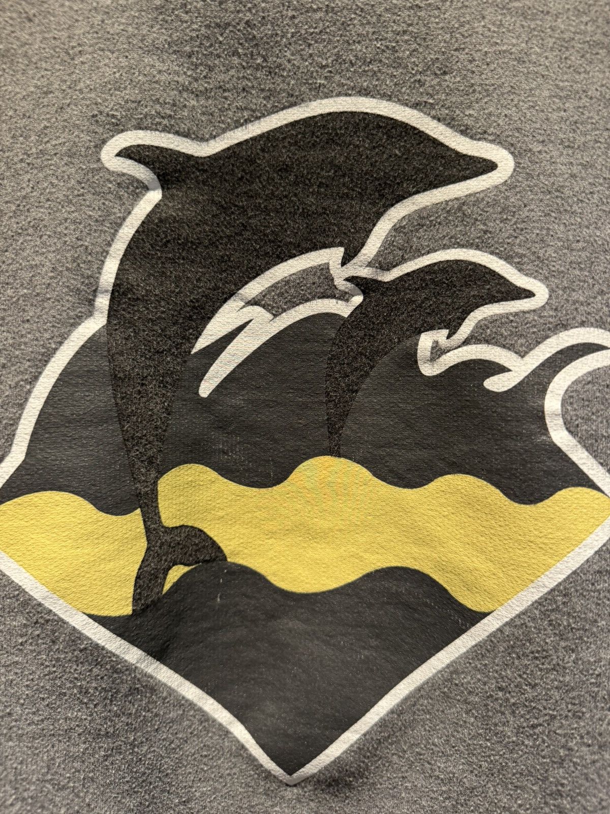 Pink Dolphin Pink Dolphin Logo Crewneck Dark Grey / Beige Size US M / EU 48-50 / 2 - 2 Thumbnail