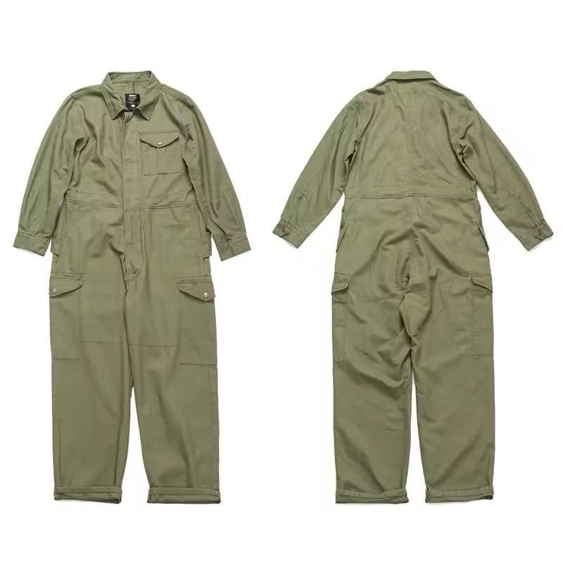 Japanese Brand × Vintage cargo overalls Size 44R - 2 Thumbnail
