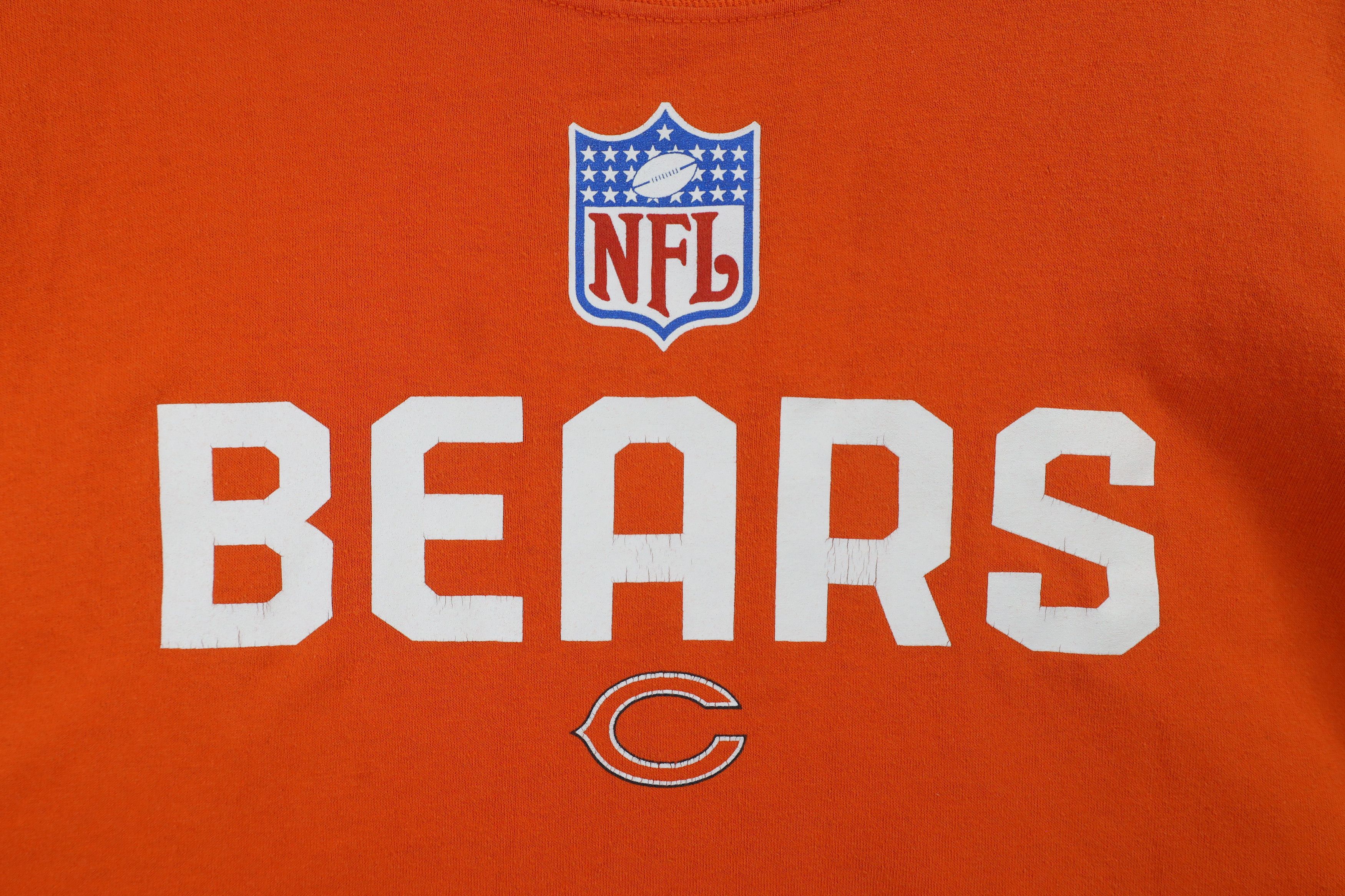 Reebok × Vintage Vintage Reebok Chicago Football Long Sleeve T-Shirt Orange Size US XL / EU 56 / 4 - 6 Thumbnail