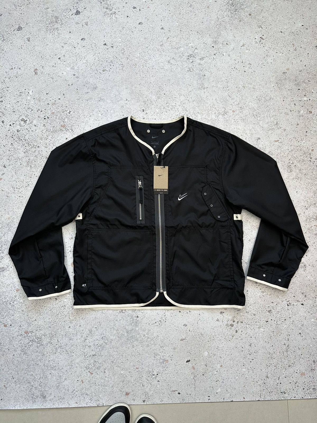 NBA × Nike Nike Kevin Durant lightweight bomber jacket Men M Black Size US M / EU 48-50 / 2 - 13 Thumbnail