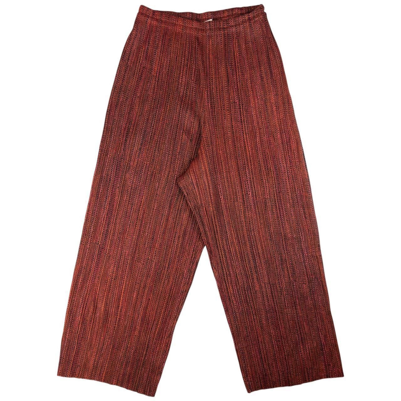 Issey Miyake Vintage Pleats Please By Issey Miyake Trousers Size W26 Size 32" / US 10 / IT 46 - 1 Thumbnail