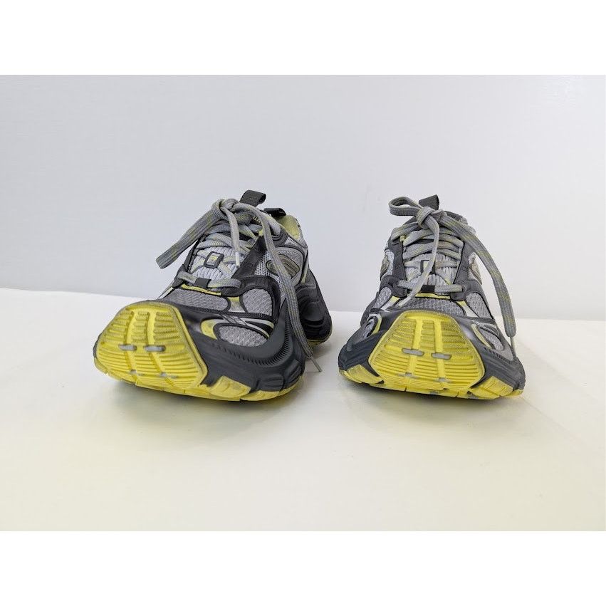 Balenciaga o1rshd1 10XL Low Top Sneaker in Grey / Yellow Size US 10 / EU 43 - 7 Thumbnail