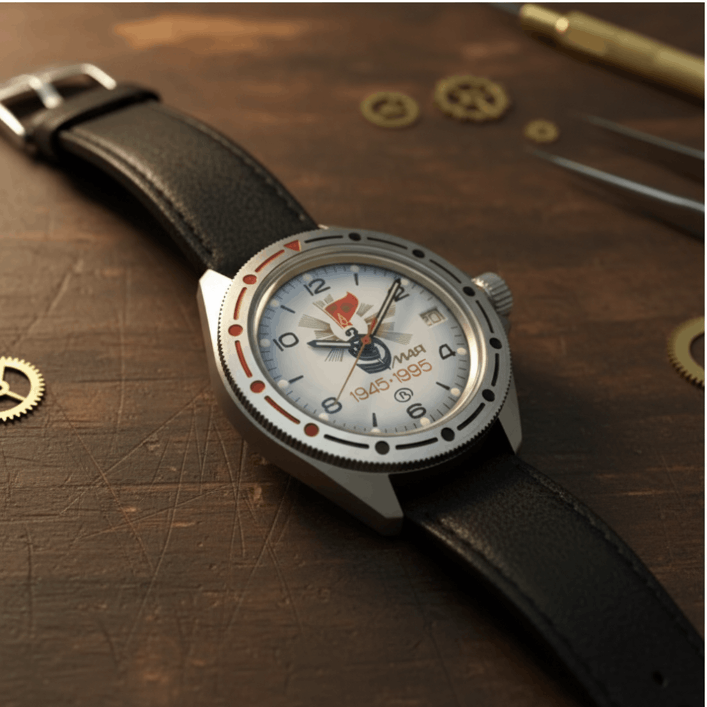 Vintage Vintage Vostok Komandirskie '50 Years of Victory' watch Size ONE SIZE - 5 Thumbnail