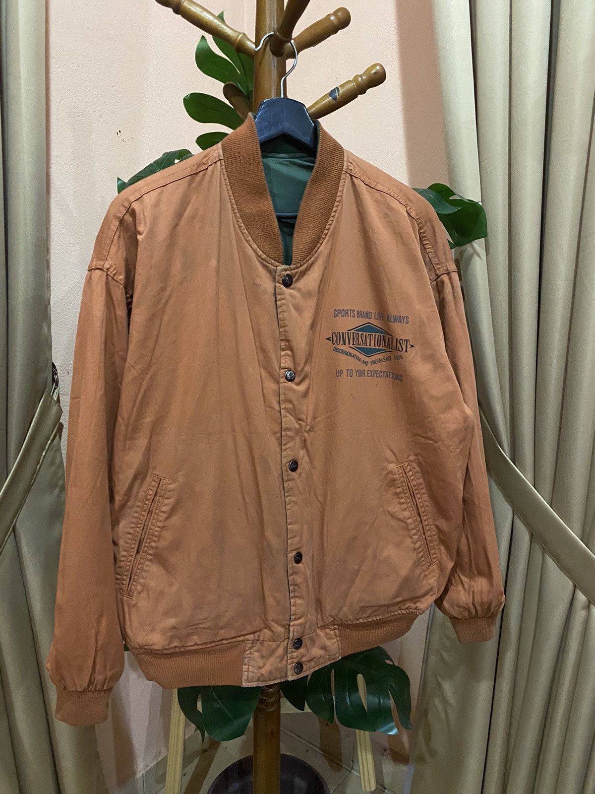 Other VINTAGE MACHOPE AVIATOR BOMBER VARSITY Size US L / EU 52-54 / 3 - 14 Thumbnail