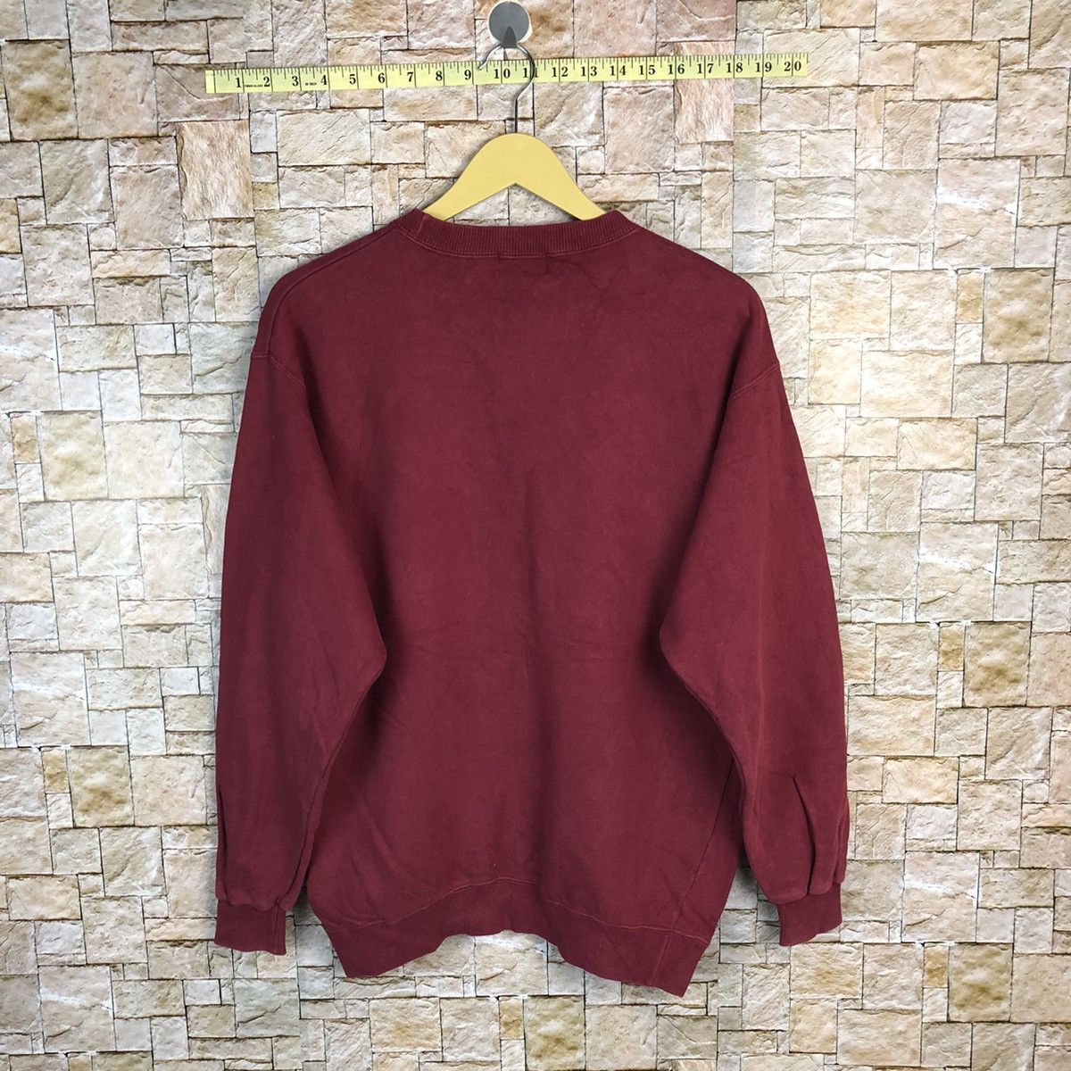 Ellesse Elle Sport Club Maroon Sweatshirt #A399 Size US M / EU 48-50 / 2 - 13 Thumbnail