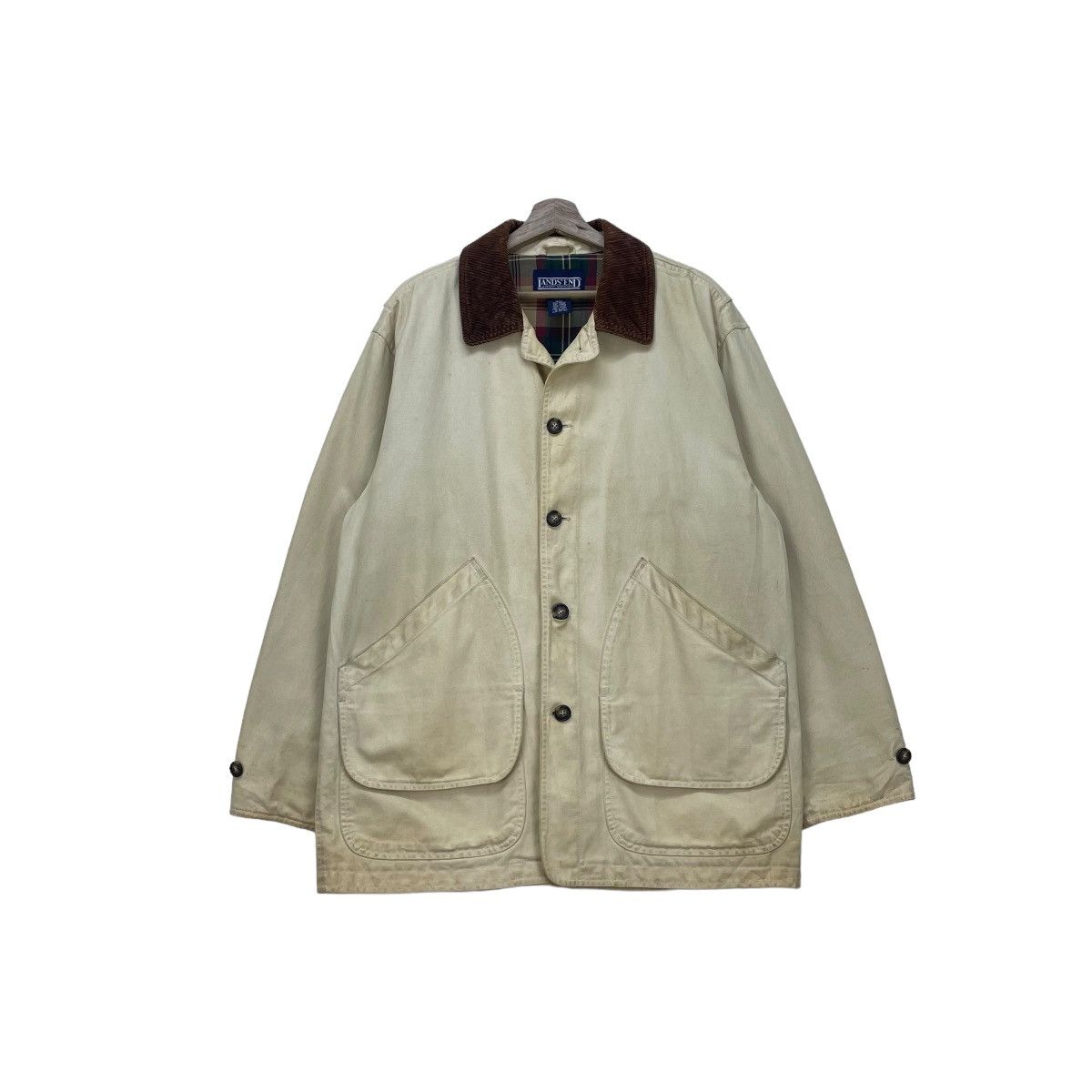 Carhartt 🔥Vintage Land End Chore Jacket Size US M / EU 48-50 / 2 - 2 Thumbnail