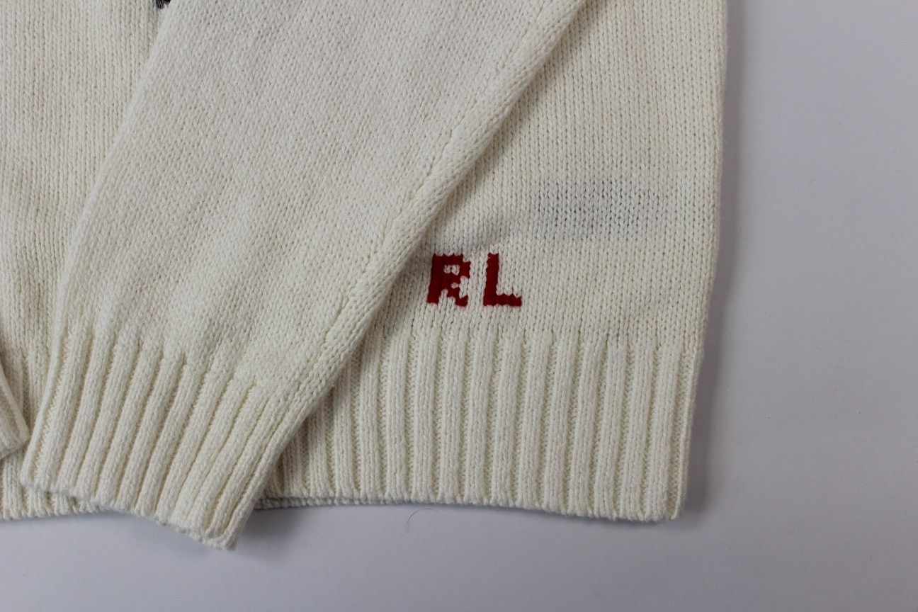 Polo Ralph Lauren Polo Ralph Lauren Yankees Bear Sweater Size US L / EU 52-54 / 3 - 4 Thumbnail
