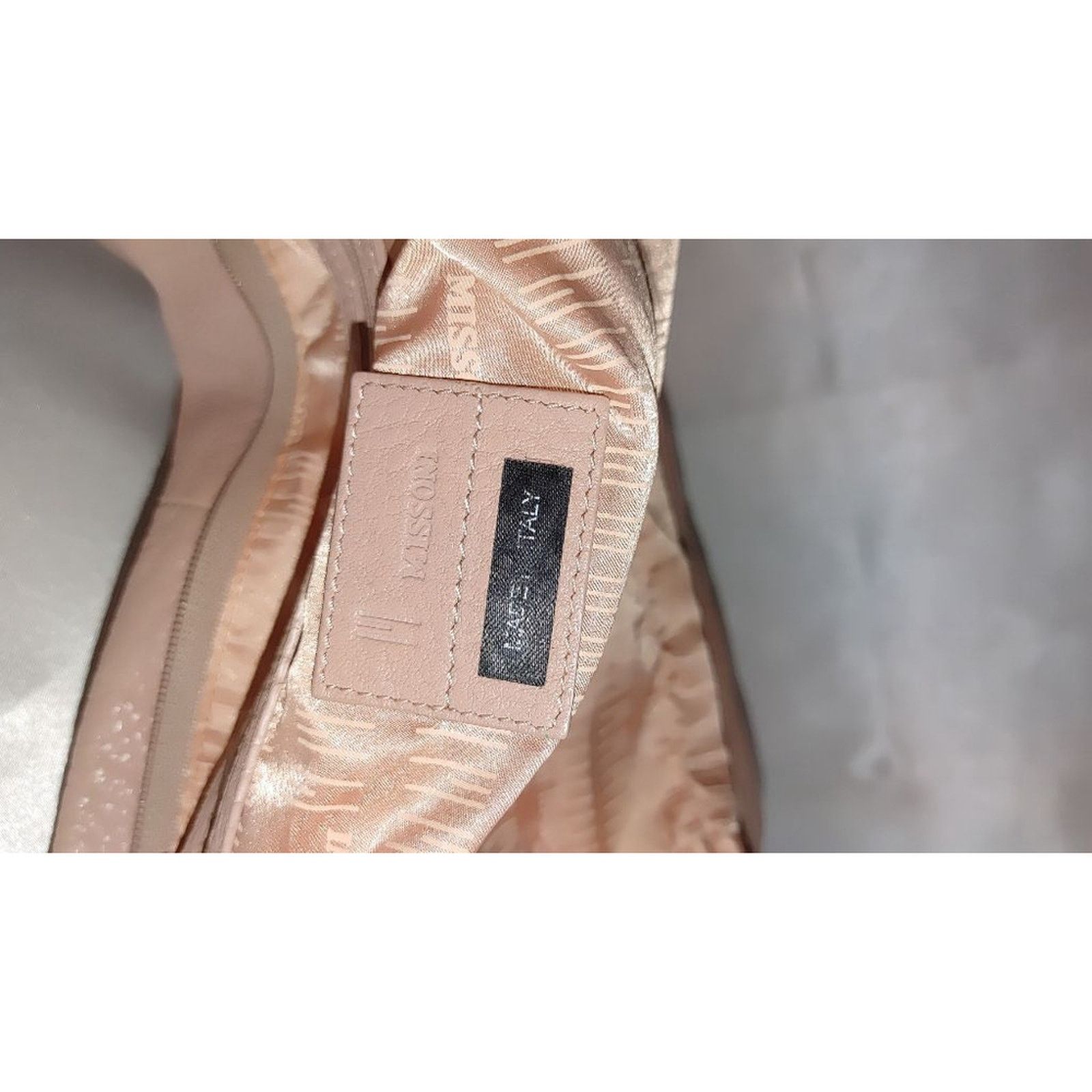 Missoni Missoni Blush Pink Leather Bag Size ONE SIZE - 9 Thumbnail