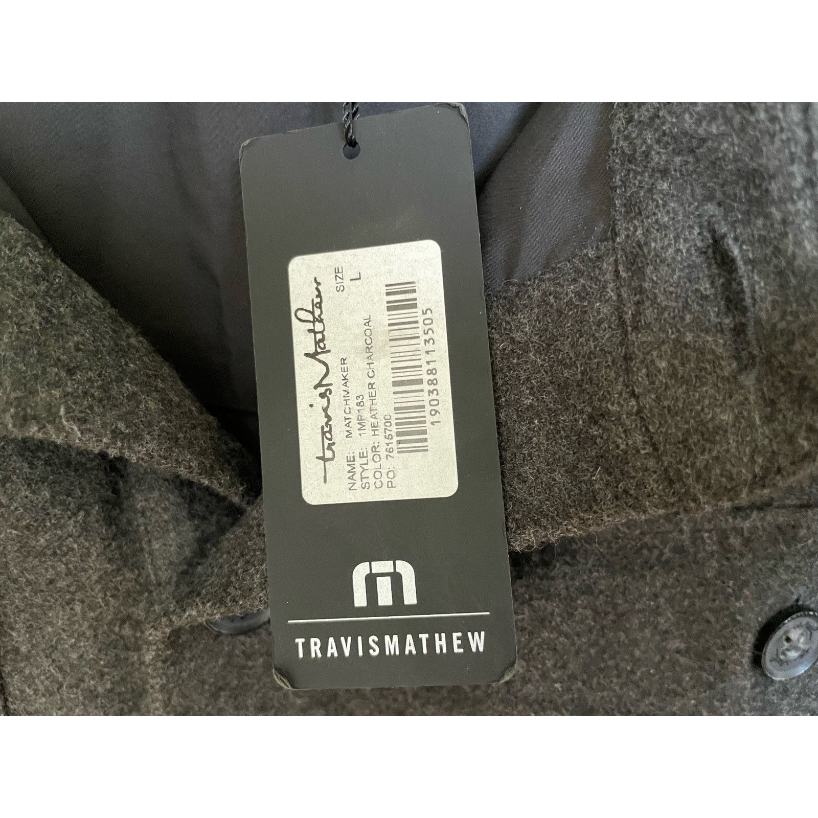 TravisMathew Travis Mathew NWT Matchmaker Button Up Shirt Jacket Size L Size US L / EU 52-54 / 3 - 4 Thumbnail